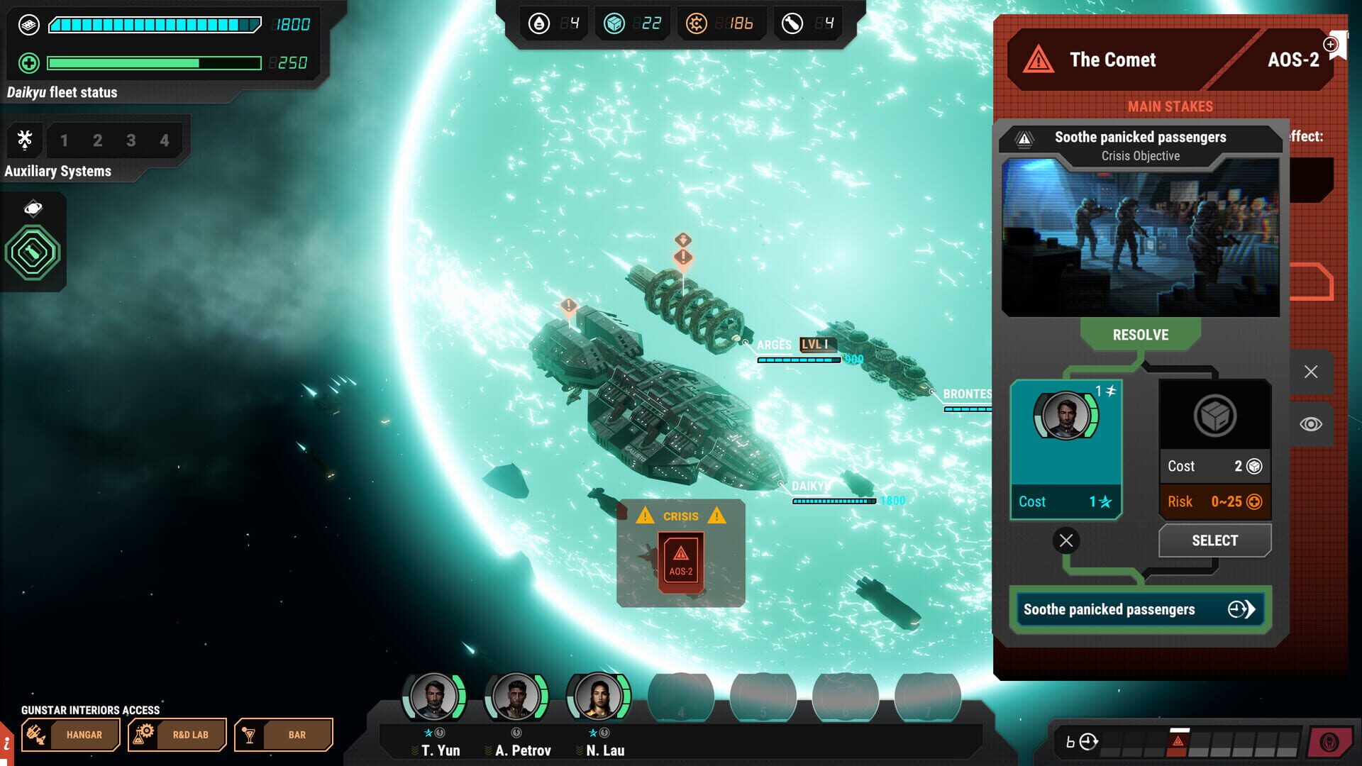 Screenshot for Battlestar Galactica: Scattered Hopes