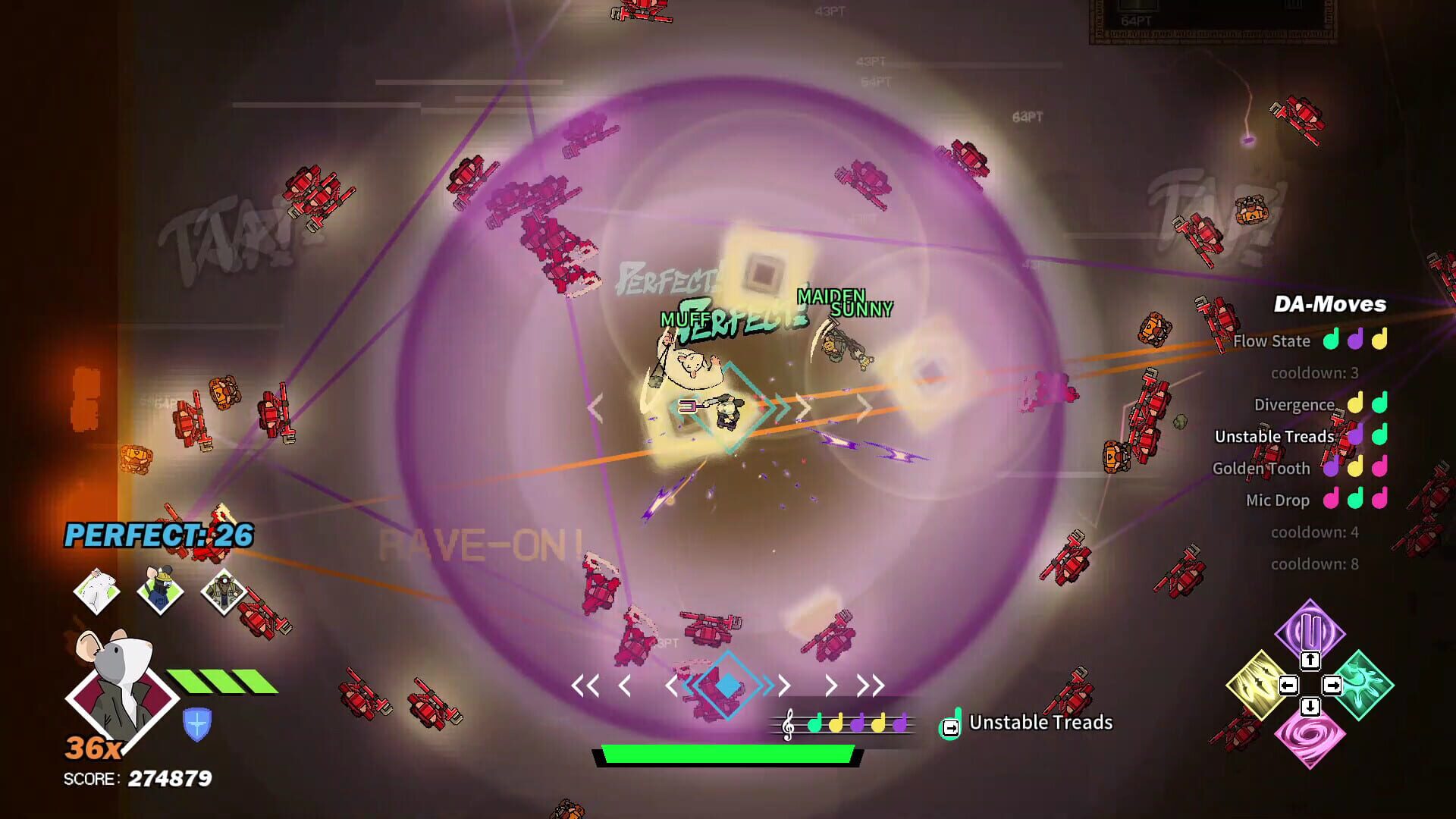Screenshot for Rhythm Rat Rampage