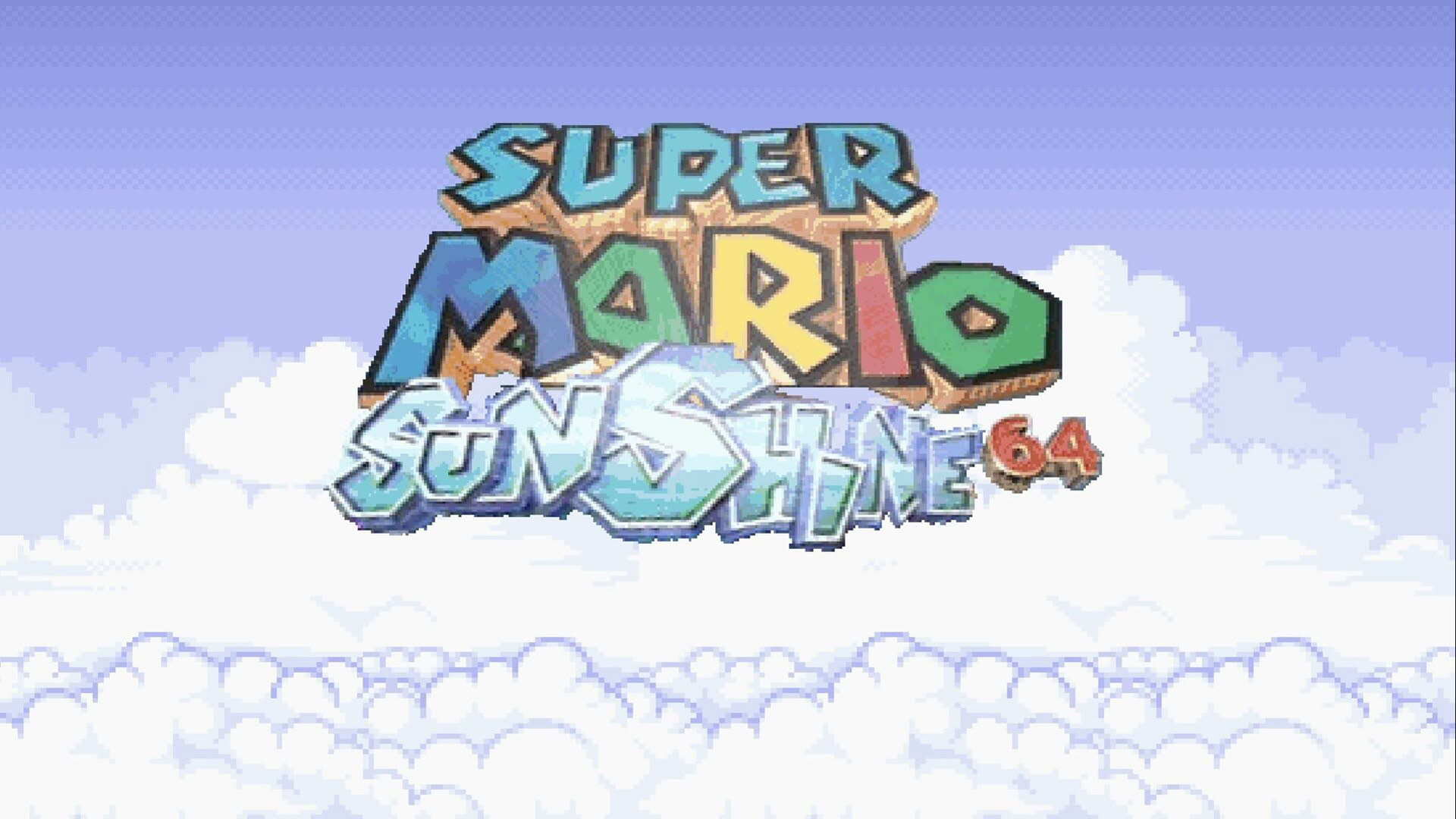Screenshot for Super Mario Sunshine 64