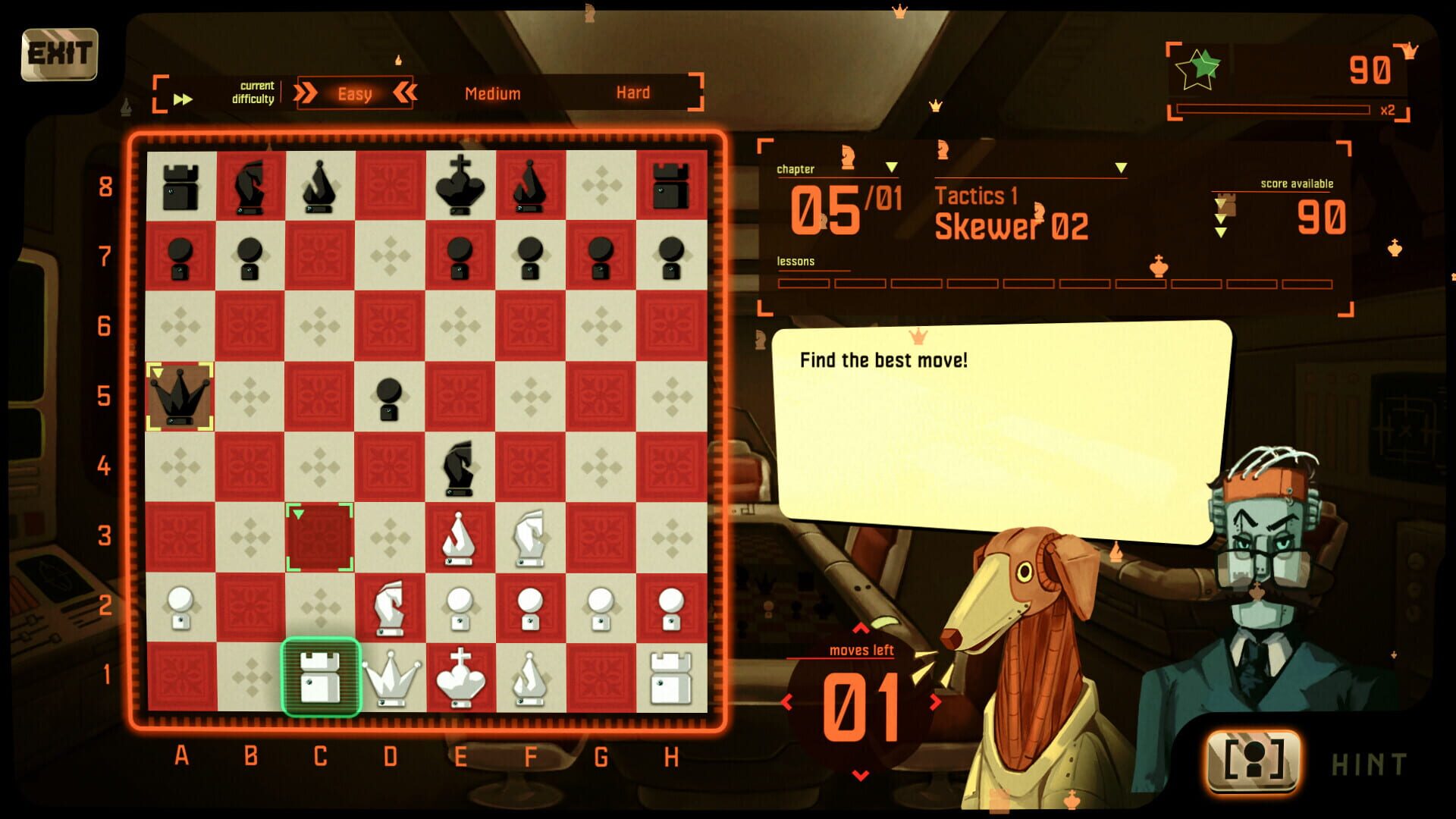 Screenshot for Bot.vinnik Chess Masters Academy