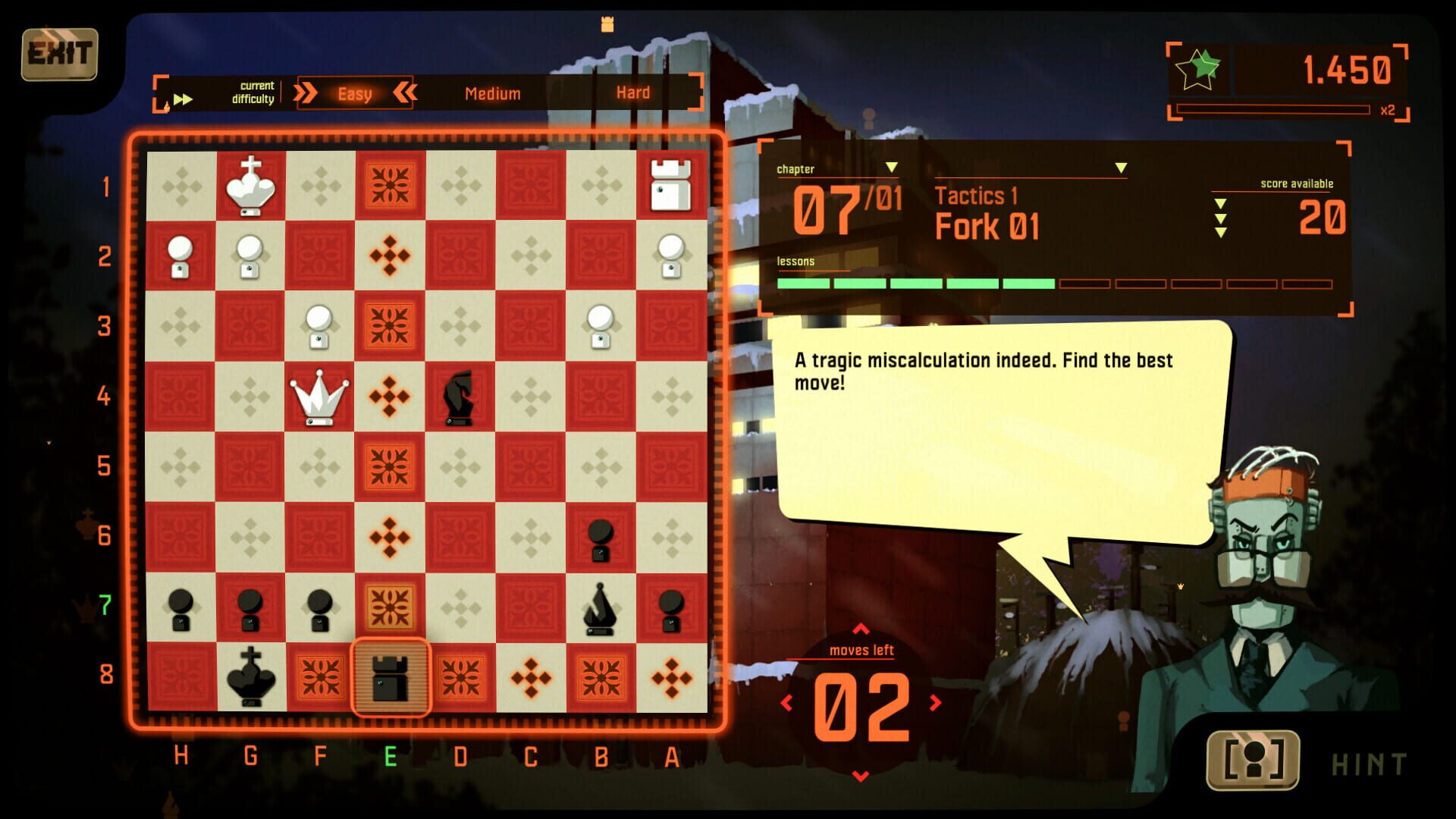 Screenshot for Bot.vinnik Chess Masters Academy