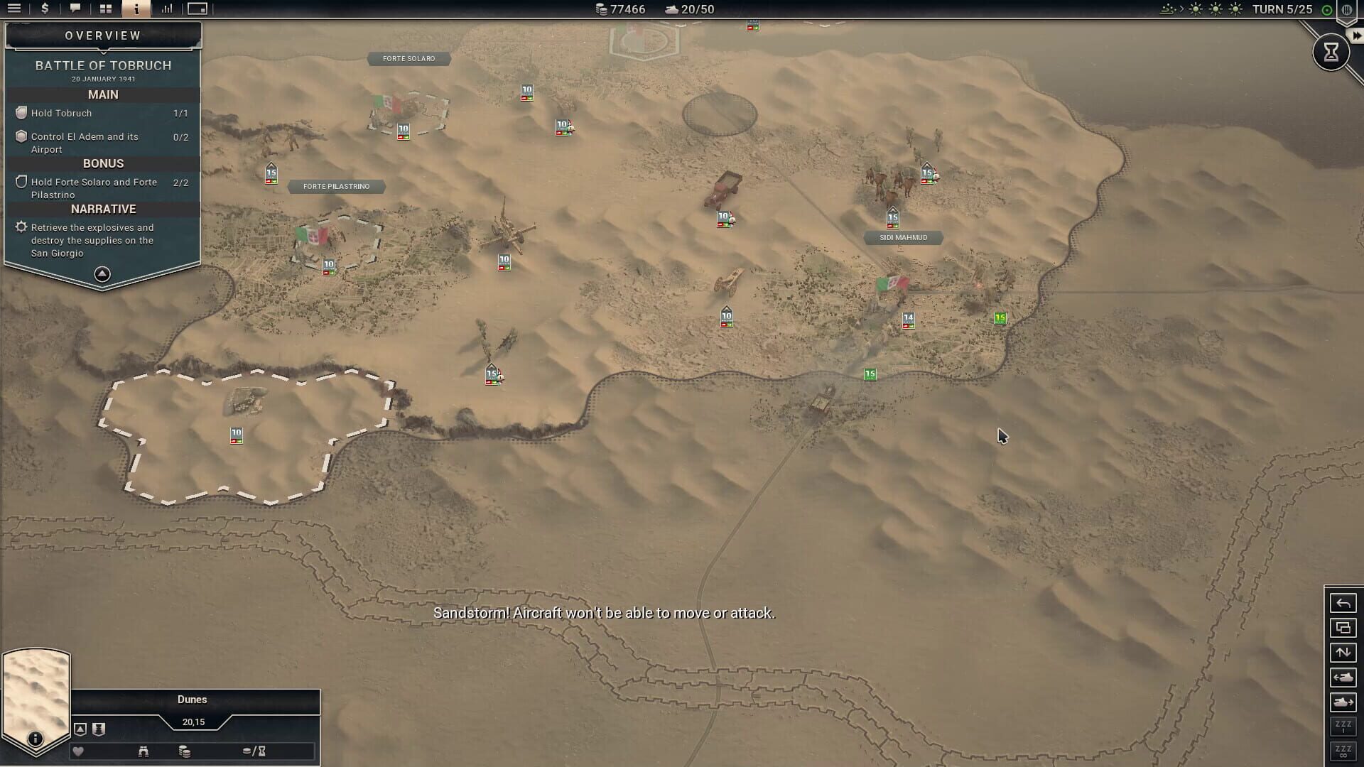 Screenshot for Panzer Corps 2: Frontlines - Cyrenaica