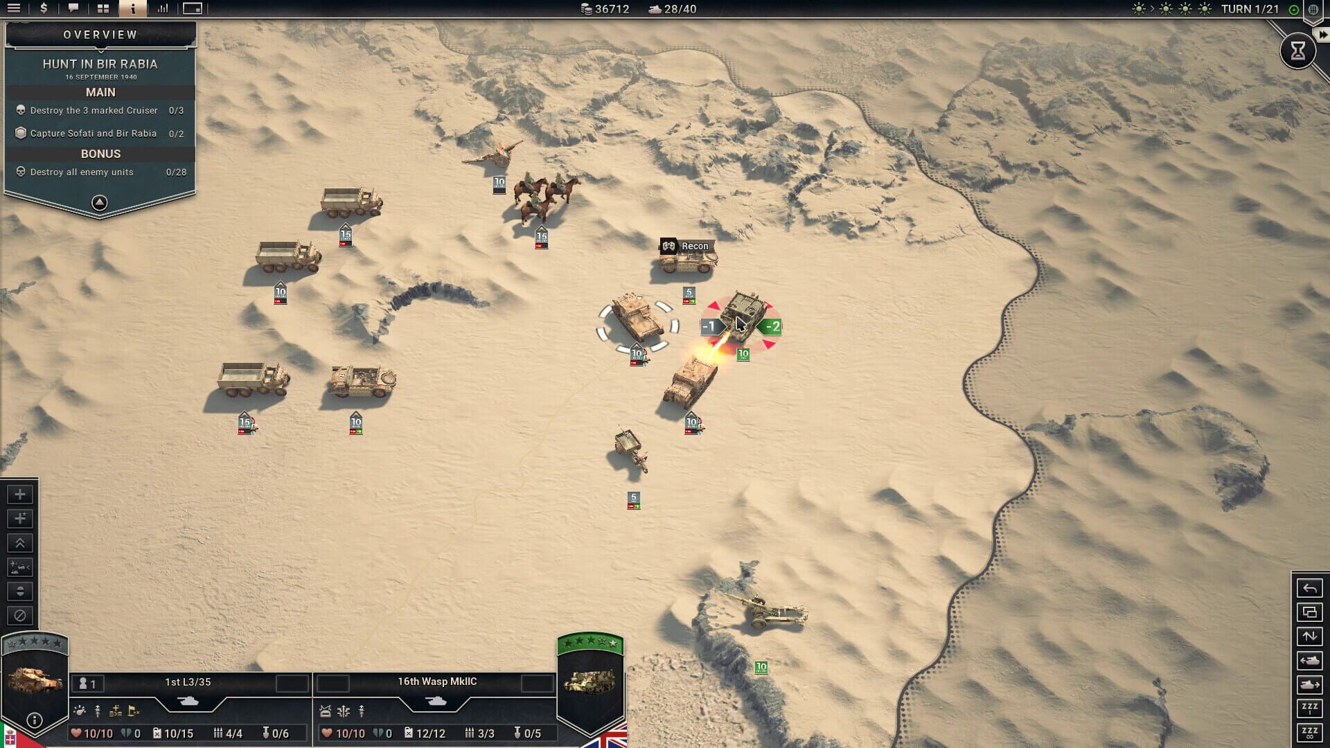 Screenshot for Panzer Corps 2: Frontlines - Cyrenaica