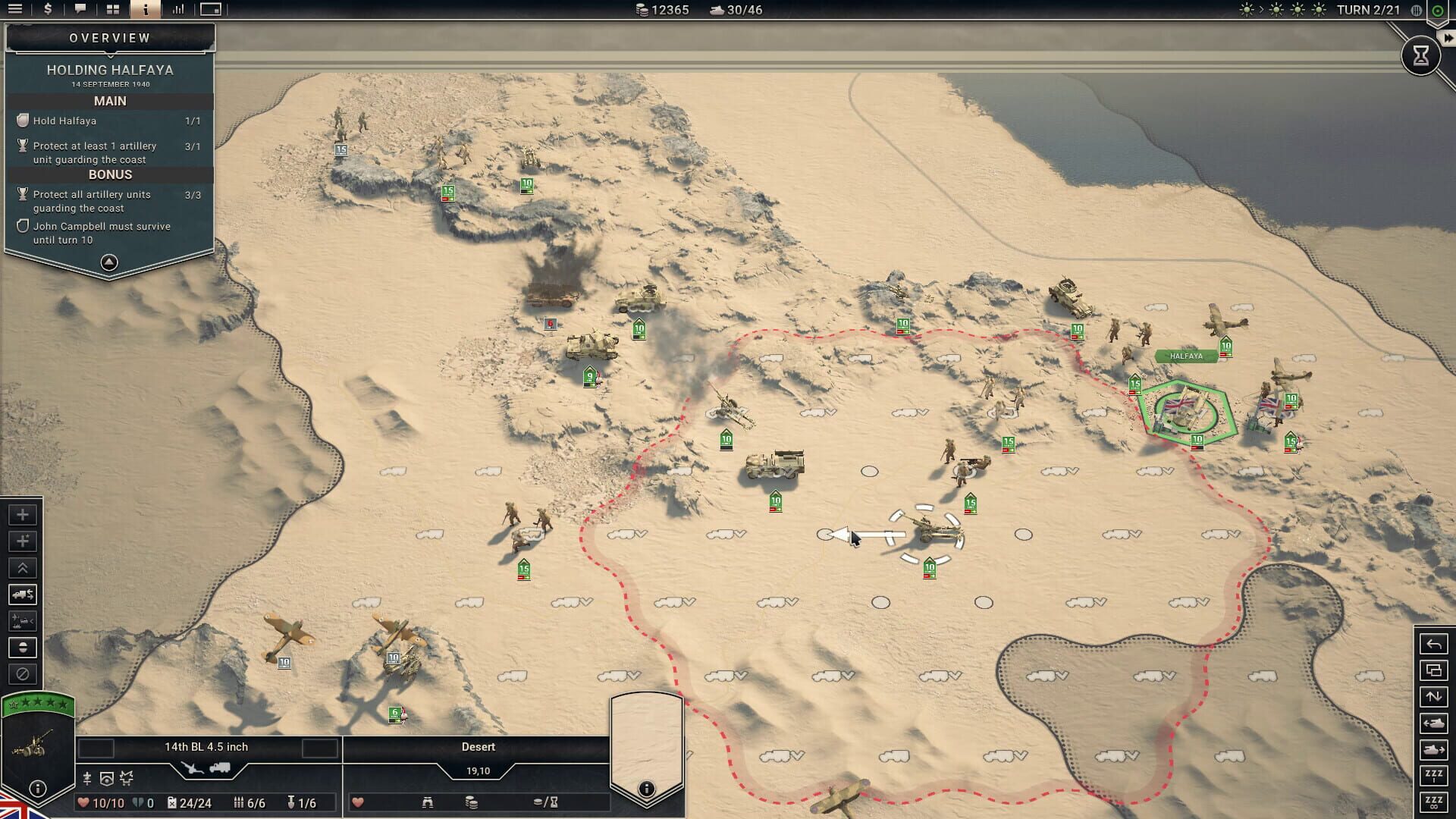 Screenshot for Panzer Corps 2: Frontlines - Cyrenaica