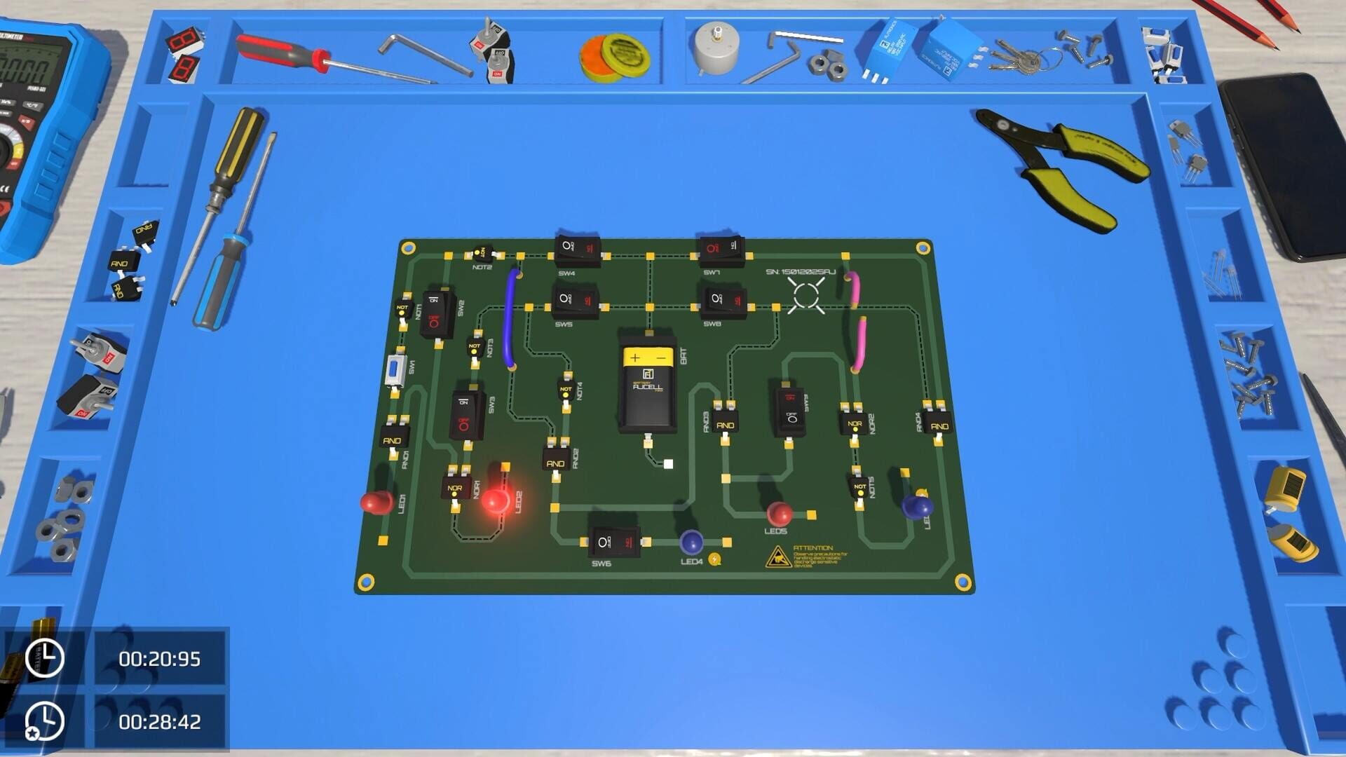Screenshot for Electronics Puzzle Lab 2