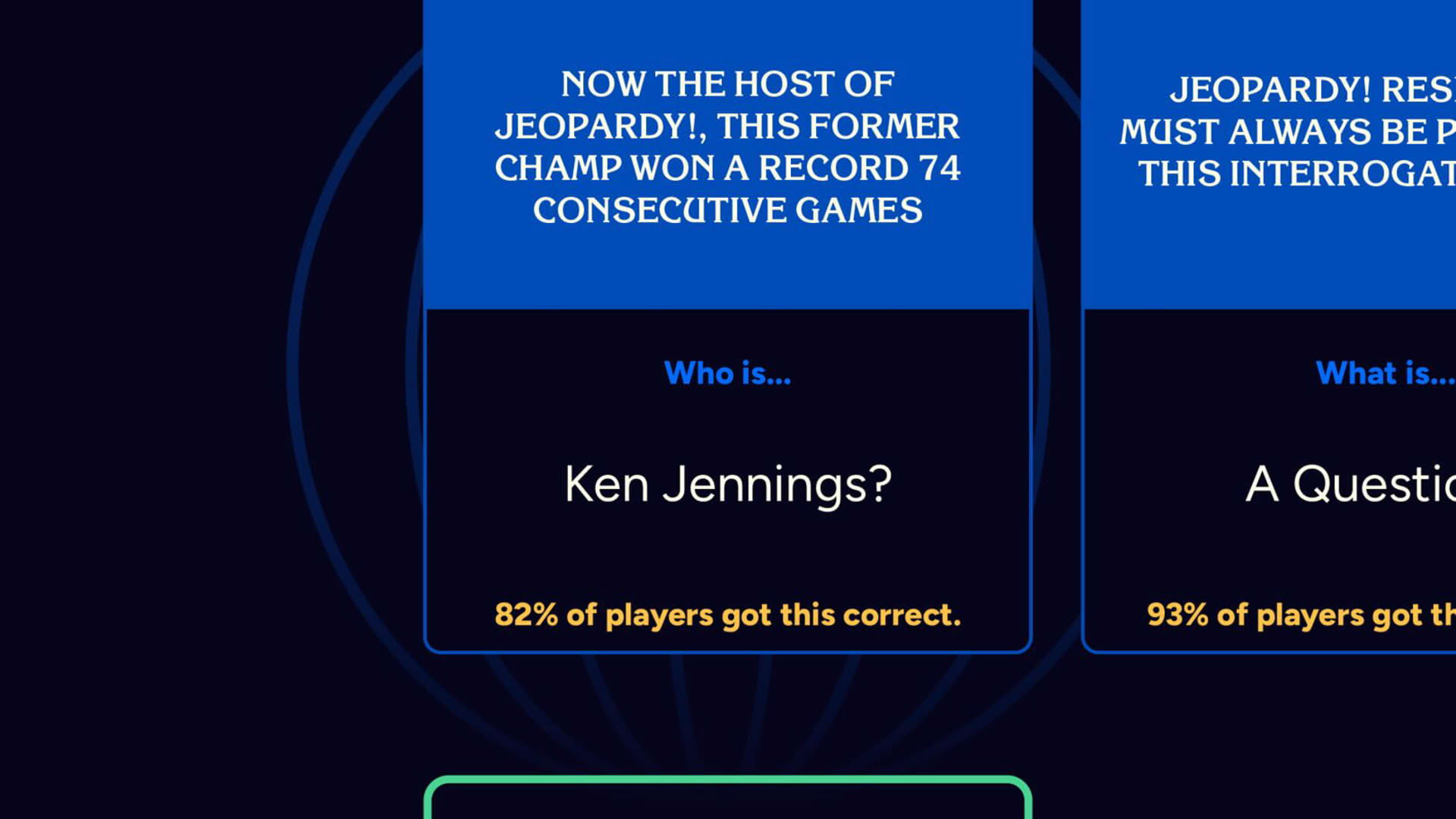 Screenshot for Jeopardy! Daily