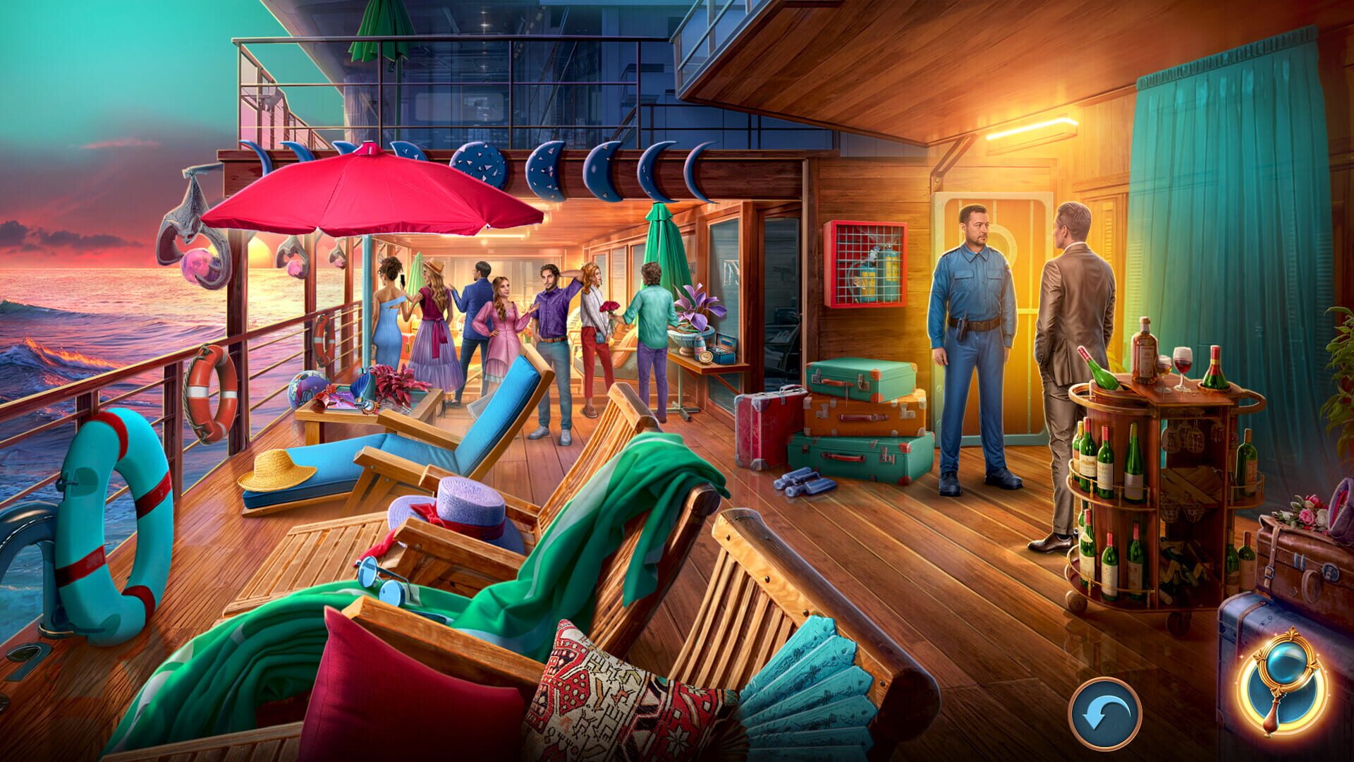 Screenshot for Missing Hearts: Сrimson Cruise - Collector's Edition