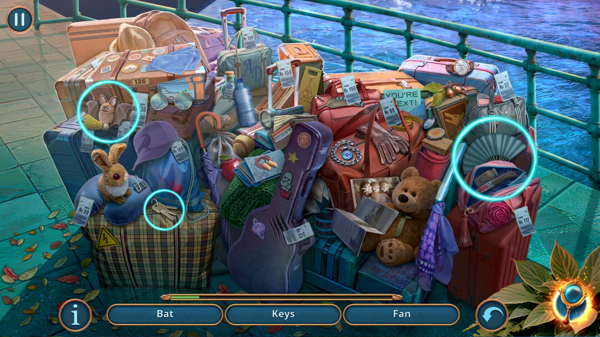 Screenshot for Missing Hearts: Сrimson Cruise - Collector's Edition