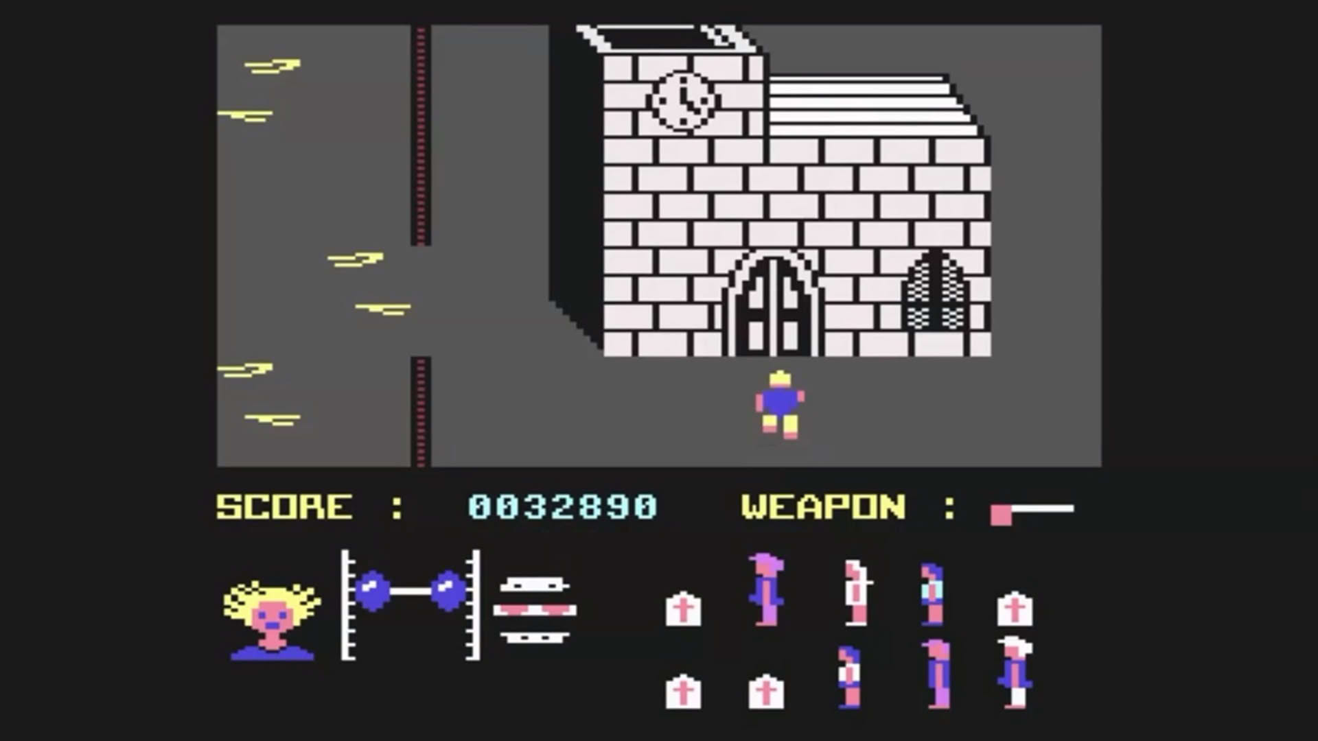Screenshot for Friday the 13th: The Computer Game