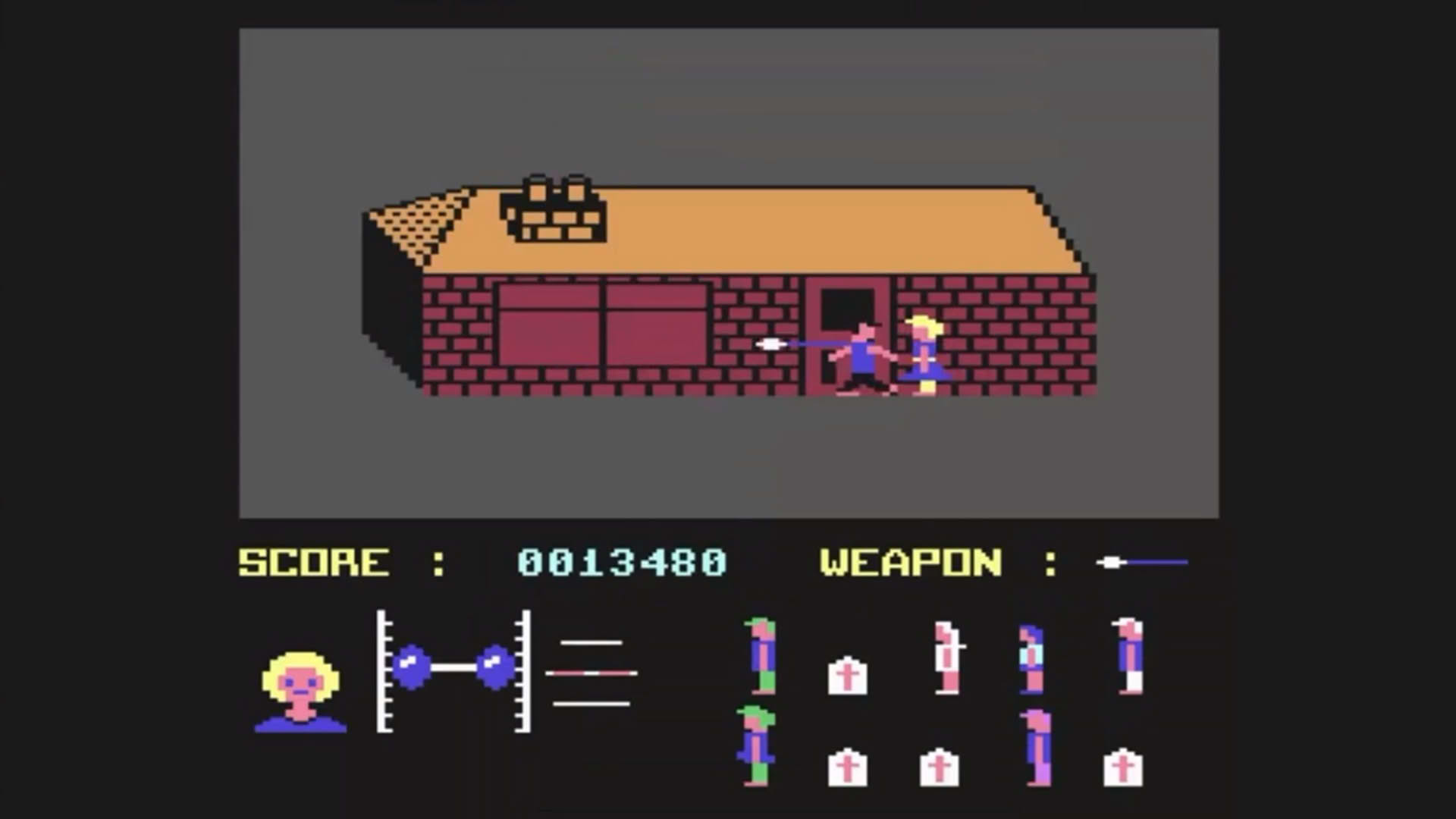 Screenshot for Friday the 13th: The Computer Game