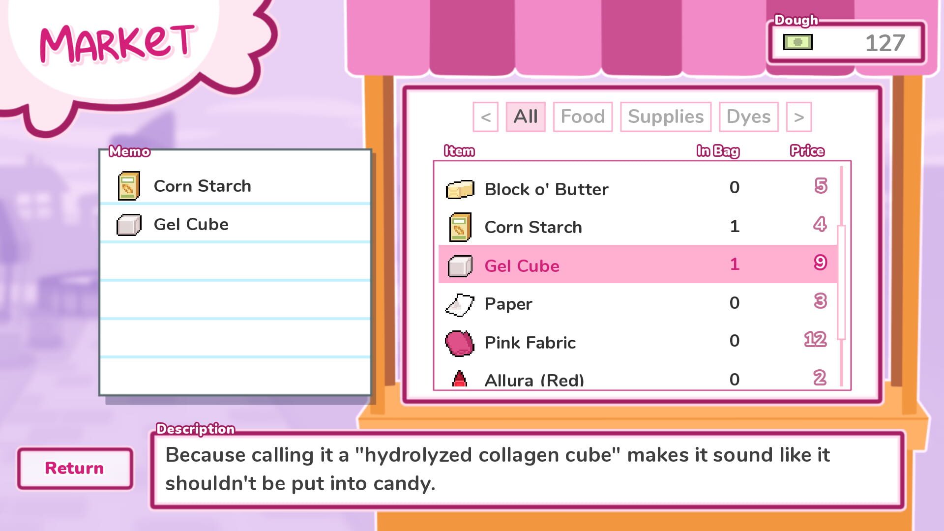 Screenshot for Syrup 2: Candy Alchemy RPG