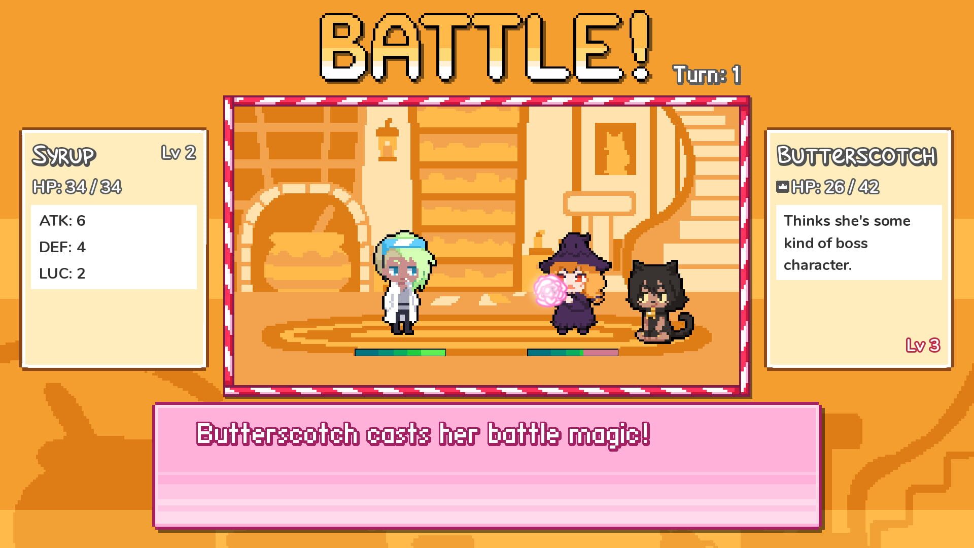Screenshot for Syrup 2: Candy Alchemy RPG