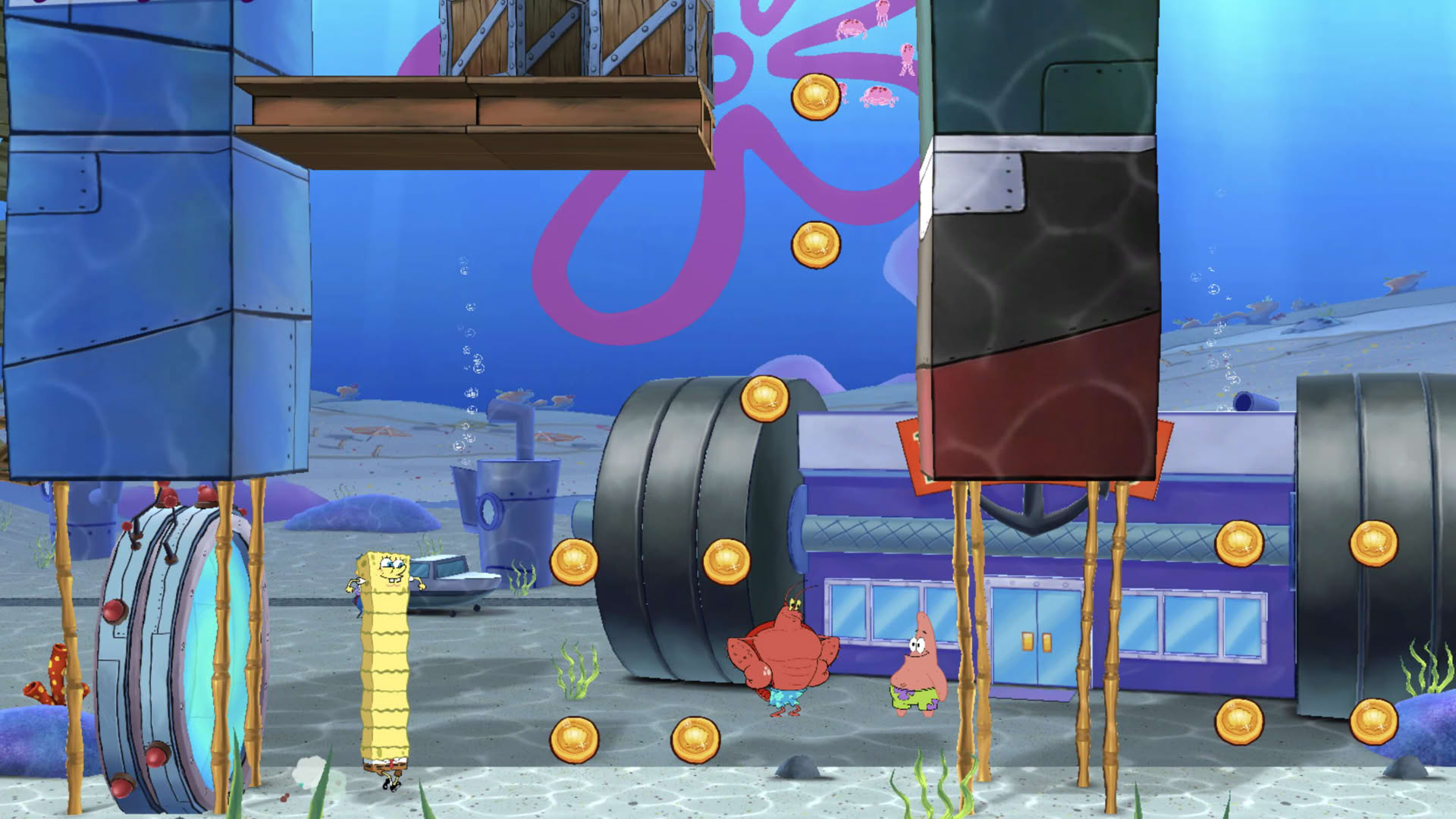 Screenshot for SpongeBob SquarePants: Patty Pursuit