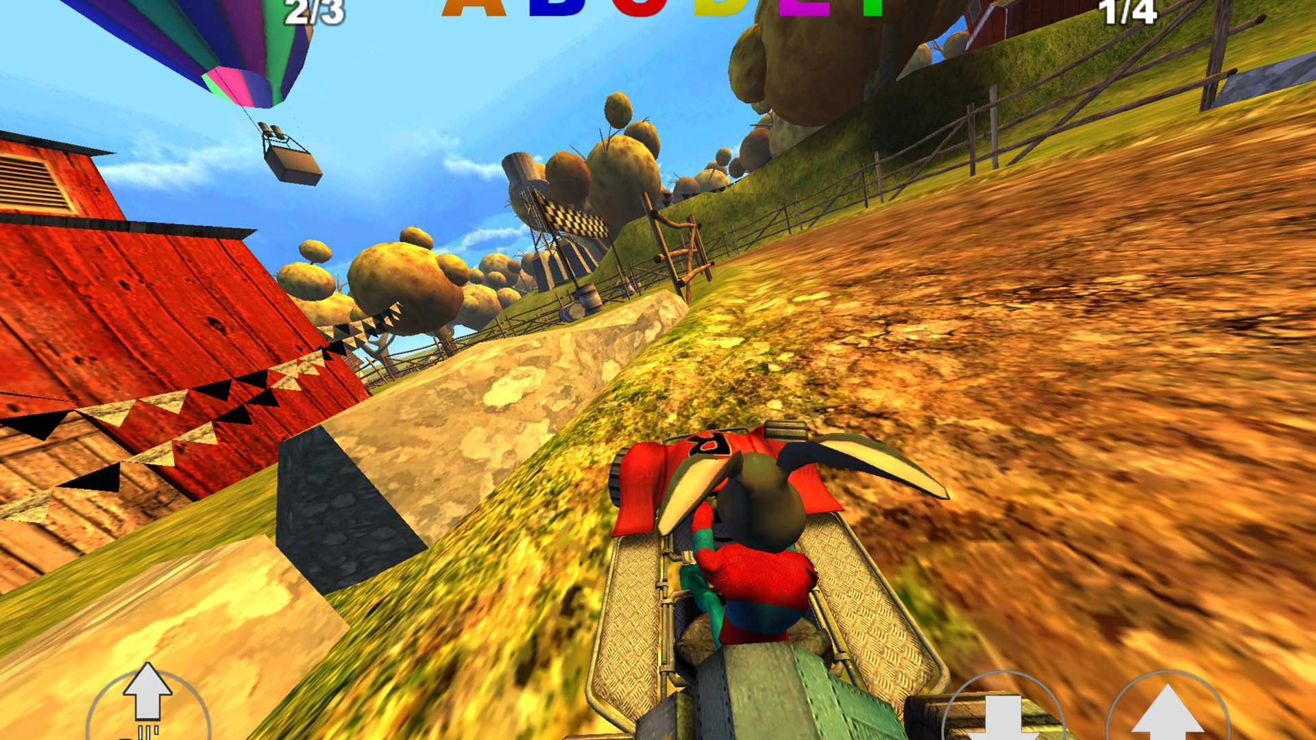 Screenshot for Reader Rabbit Kart Racing