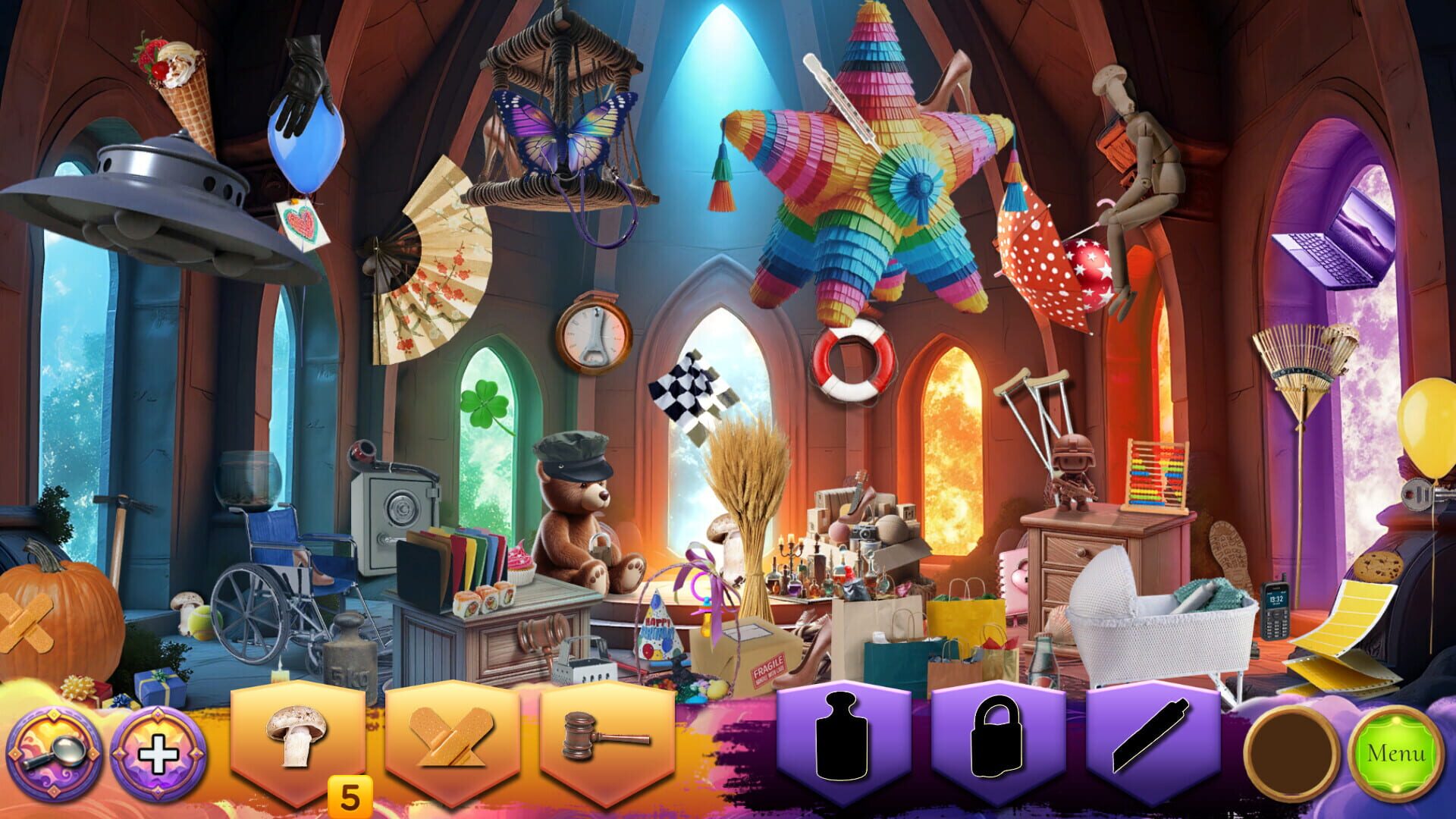 Screenshot for Claire Darksage and the Accursed Objects: Collector's Edition