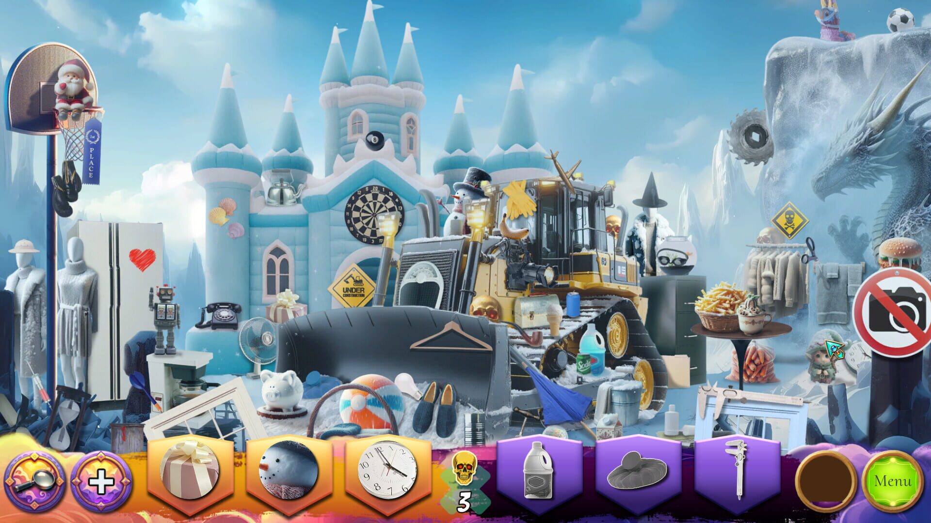 Screenshot for Claire Darksage and the Accursed Objects: Collector's Edition