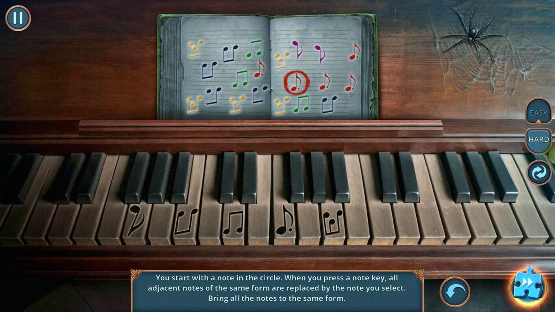 Screenshot for Halloween Secrets: The Blood Vow - Collector's Edition