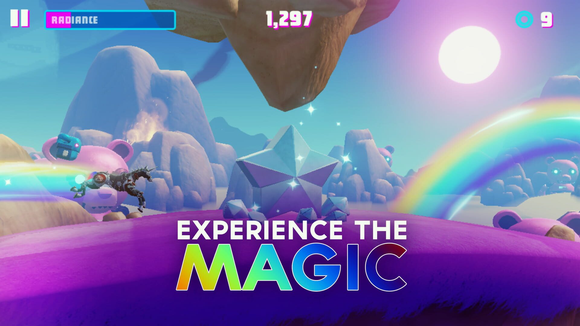 Screenshot for Robot Unicorn Attack Forever