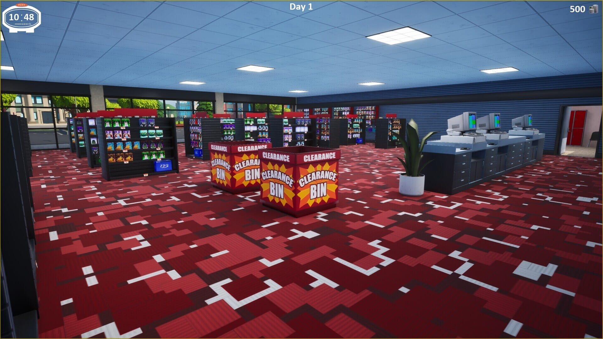 Screenshot for Midnight Launch: A GameShop Sim