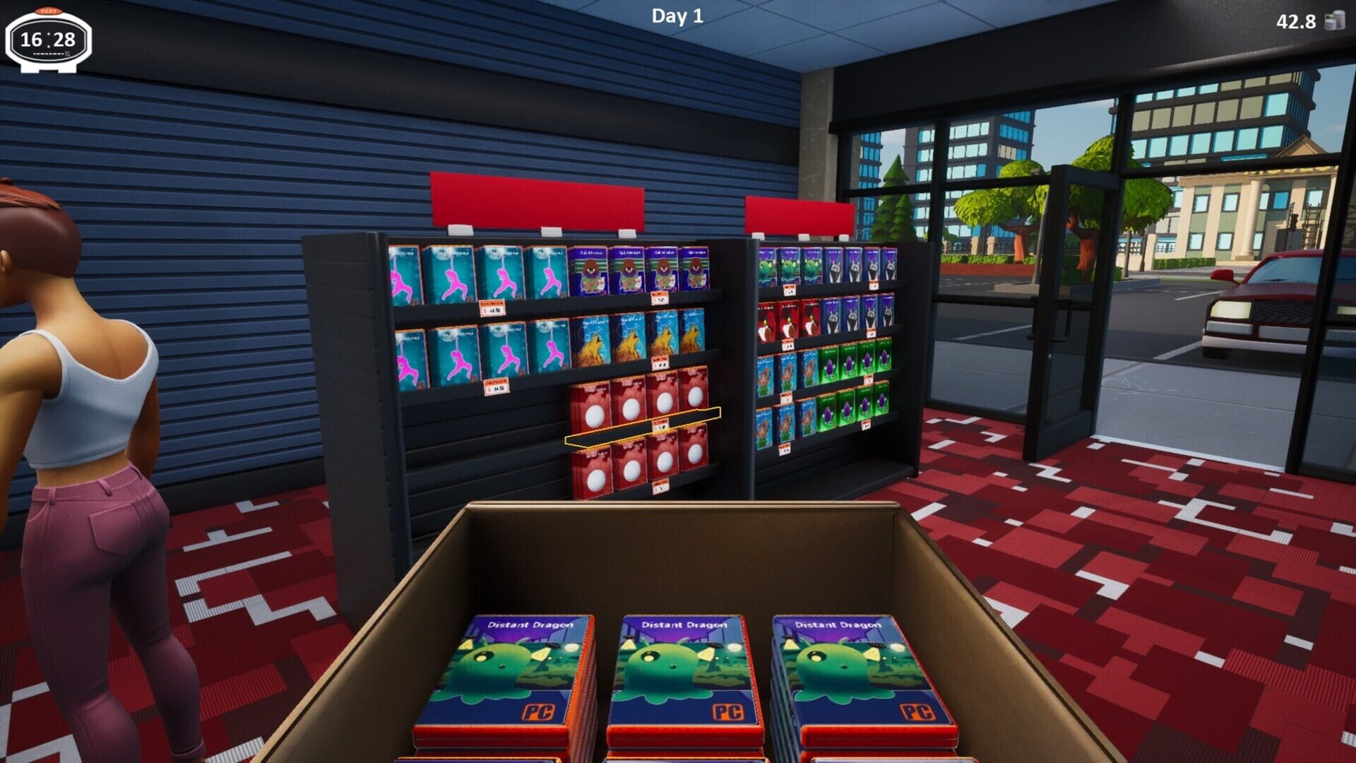 Screenshot for Midnight Launch: A GameShop Sim