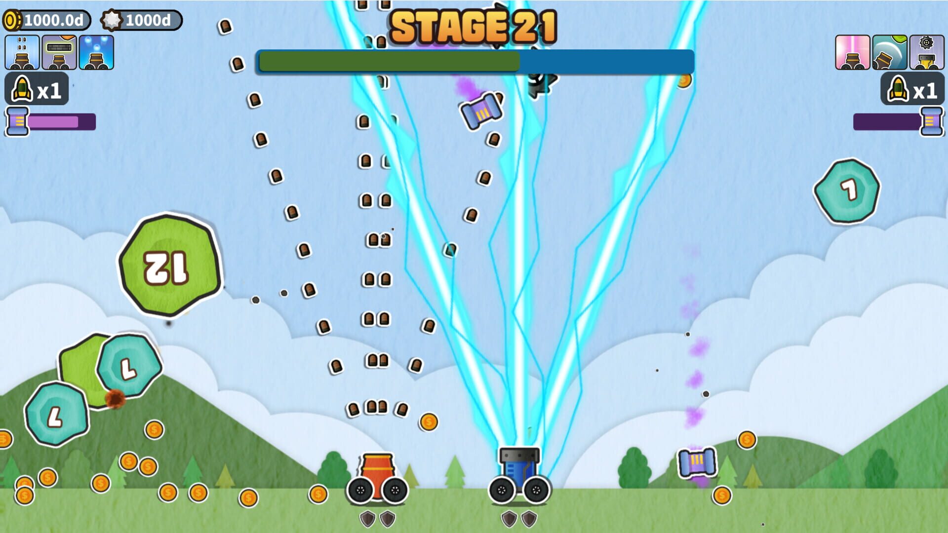 Screenshot for Paper Cannon