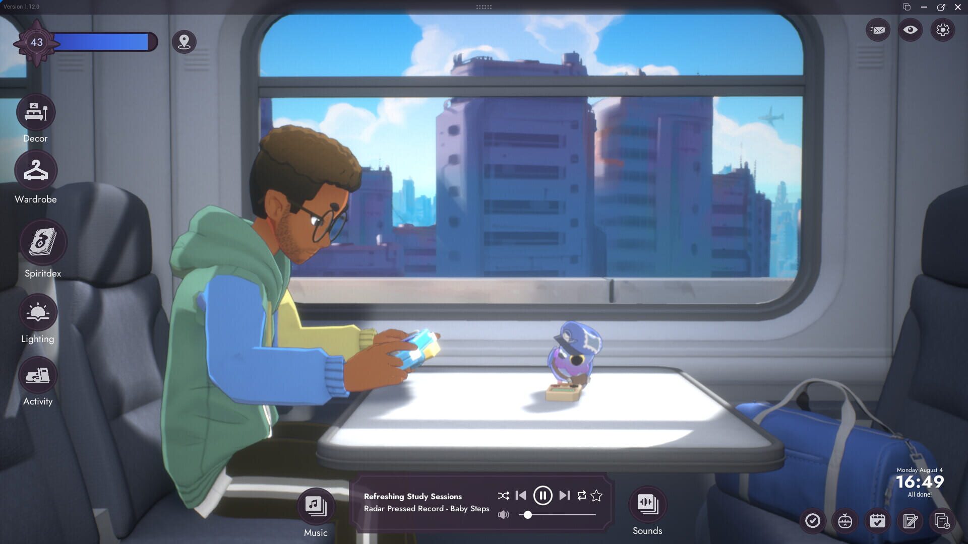 Screenshot for Spirit City: Lofi Sessions - All Aboard!