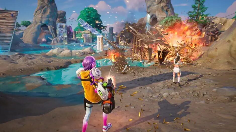 Screenshot for Fortnite: Chapter 6 - Season 4: Shock 'N Awesome