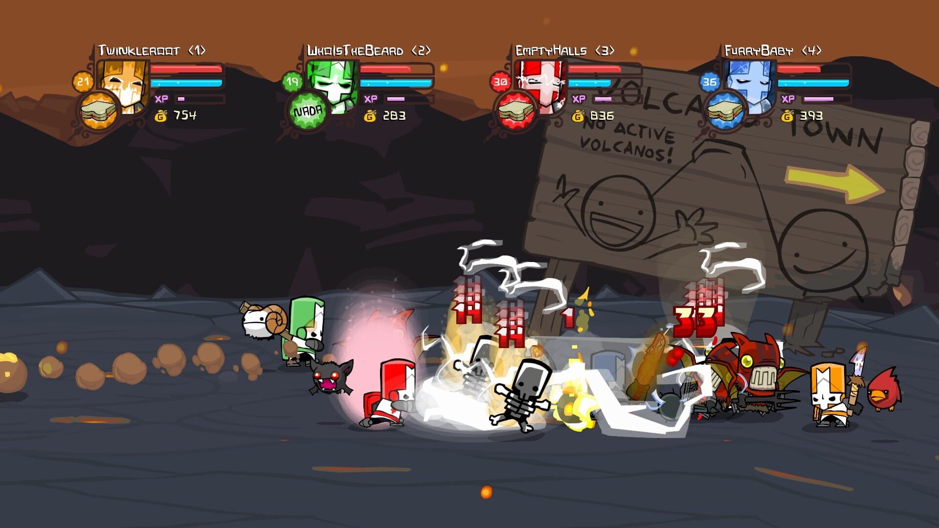 Screenshot for Castle Crashers