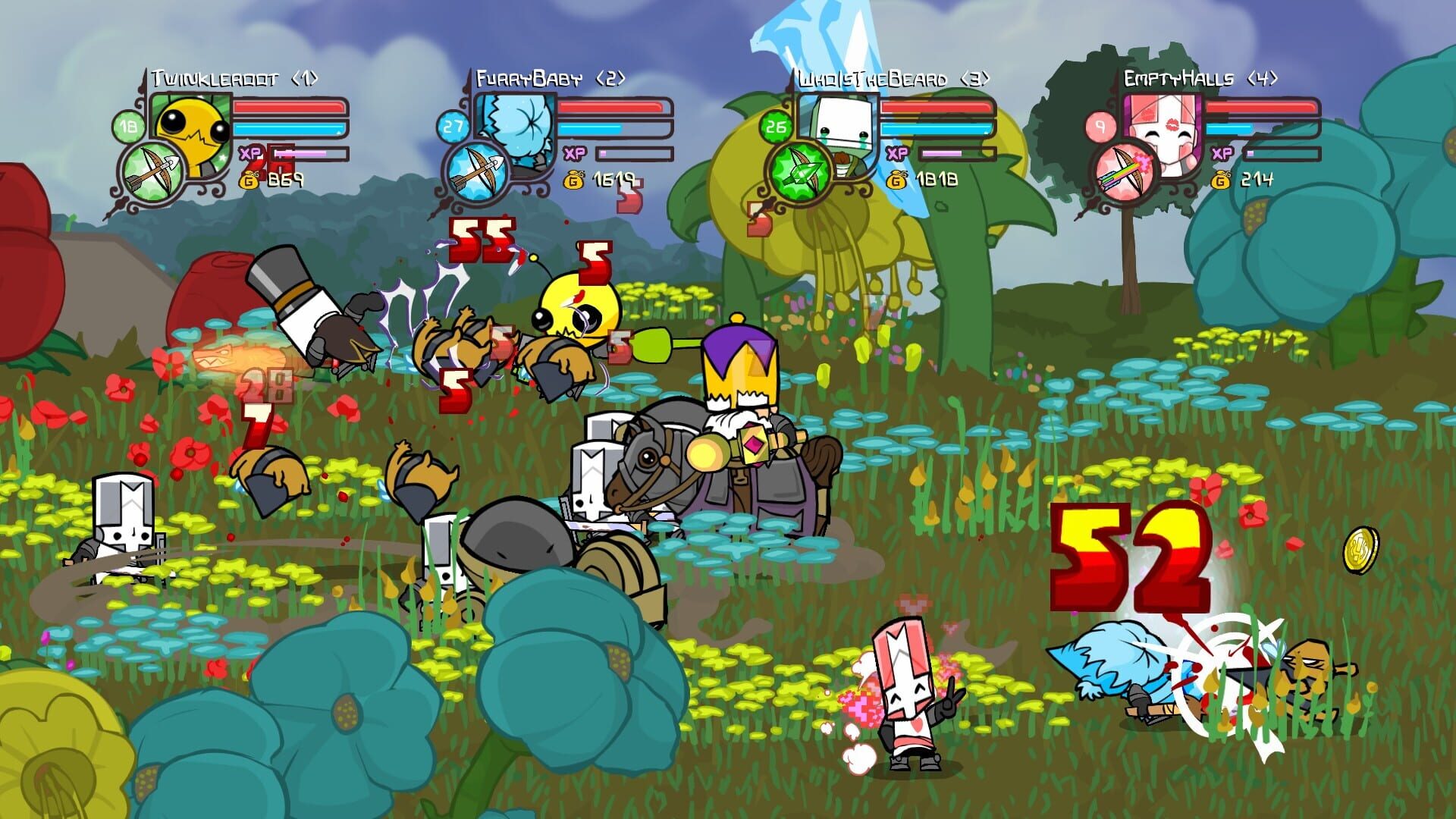 Screenshot for Castle Crashers