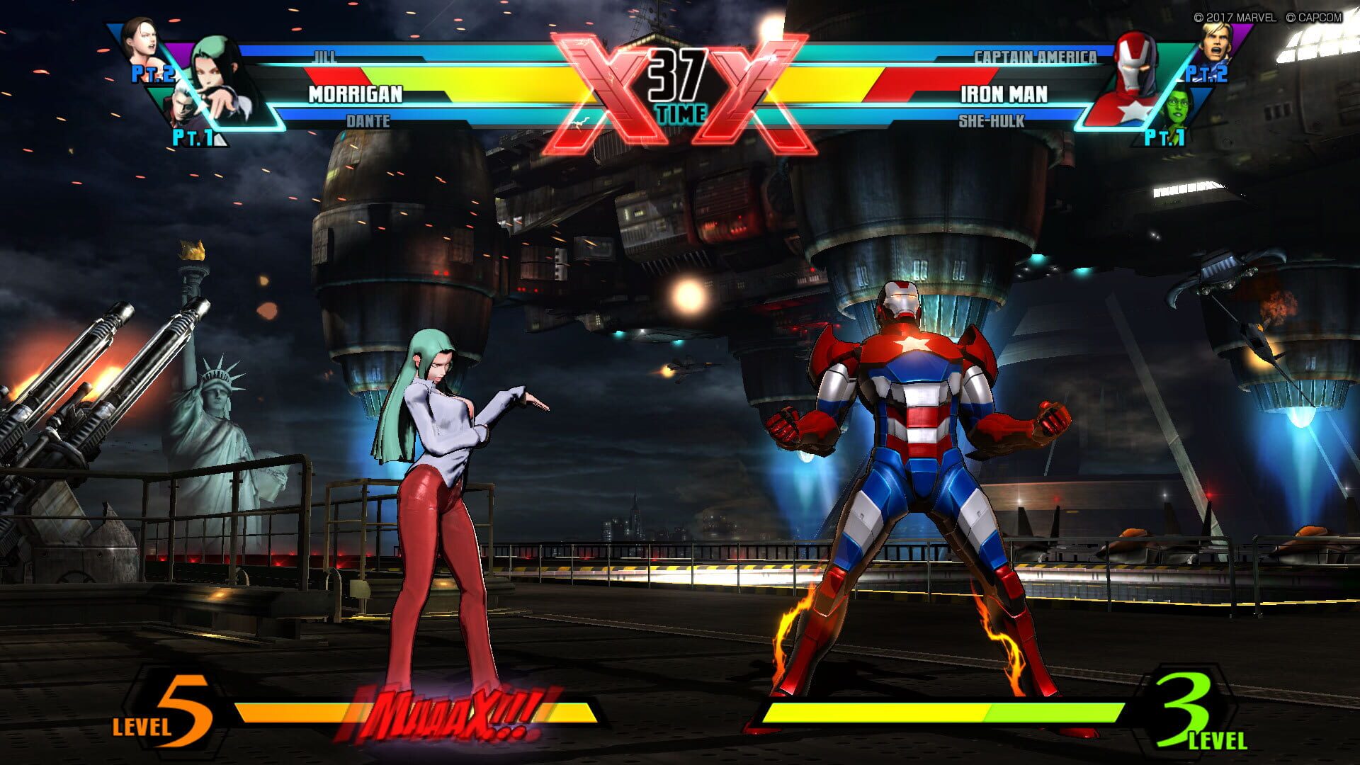 Screenshot for Ultimate Marvel vs. Capcom 3