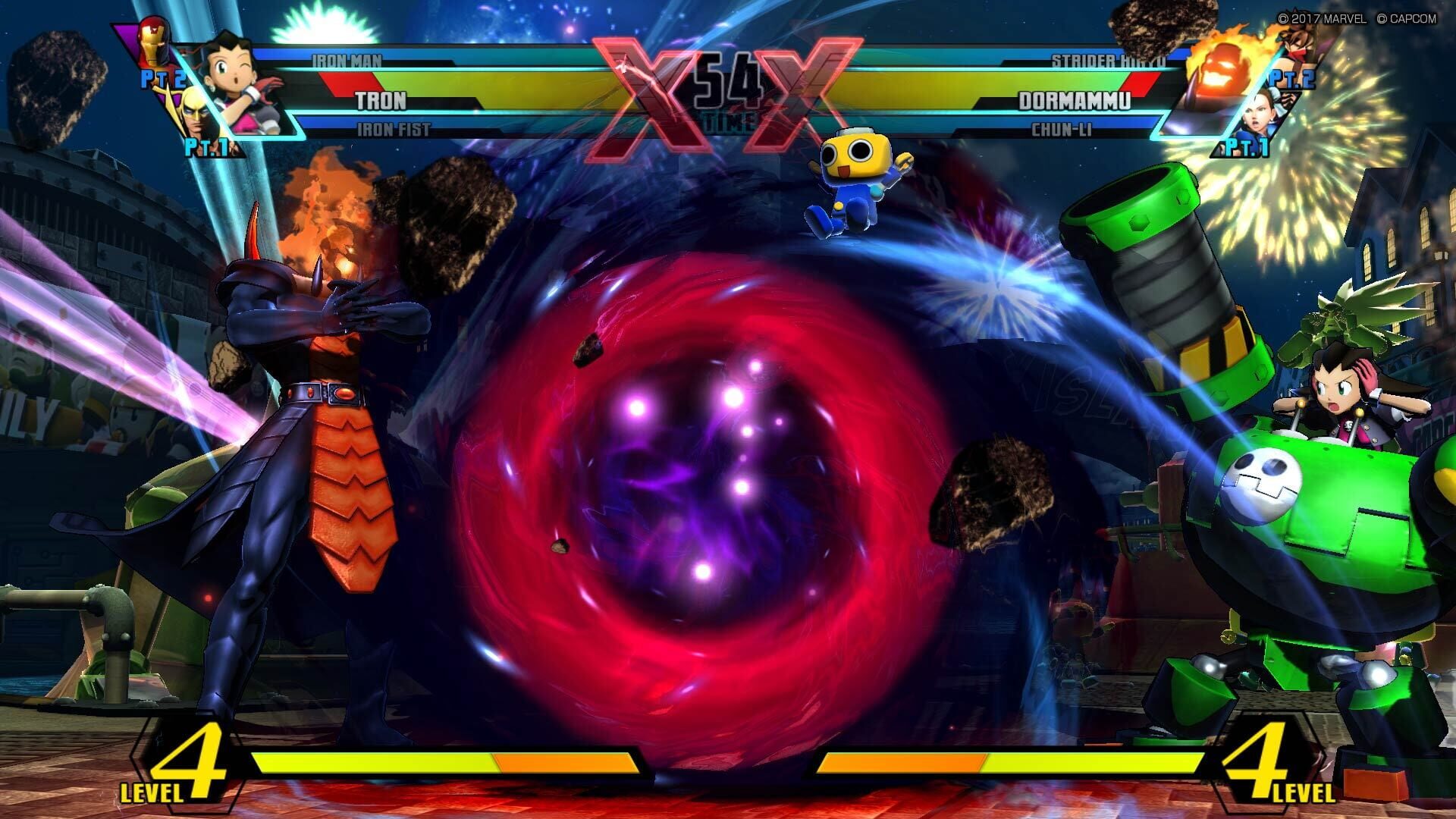 Screenshot for Ultimate Marvel vs. Capcom 3