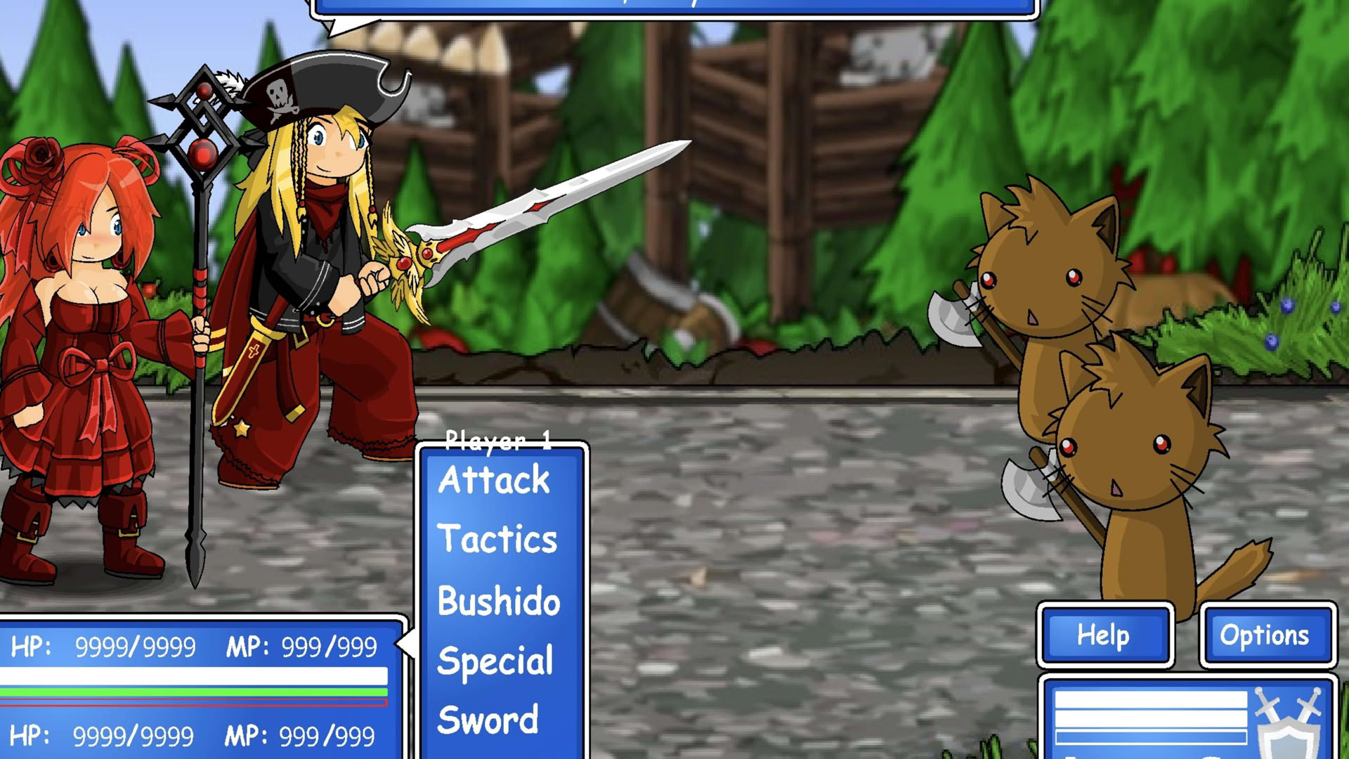 Screenshot for Epic Battle Fantasy 2