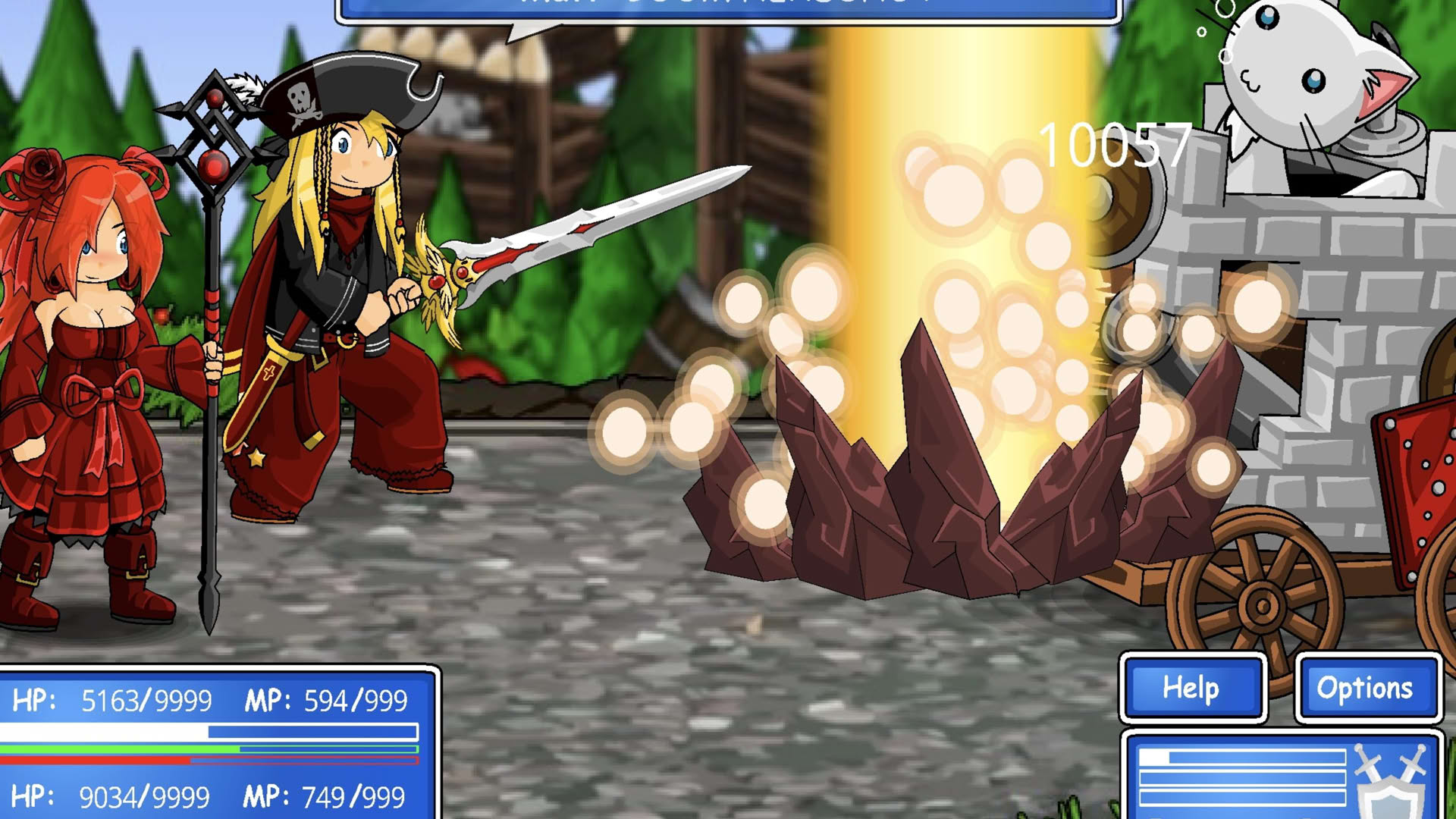 Screenshot for Epic Battle Fantasy 2