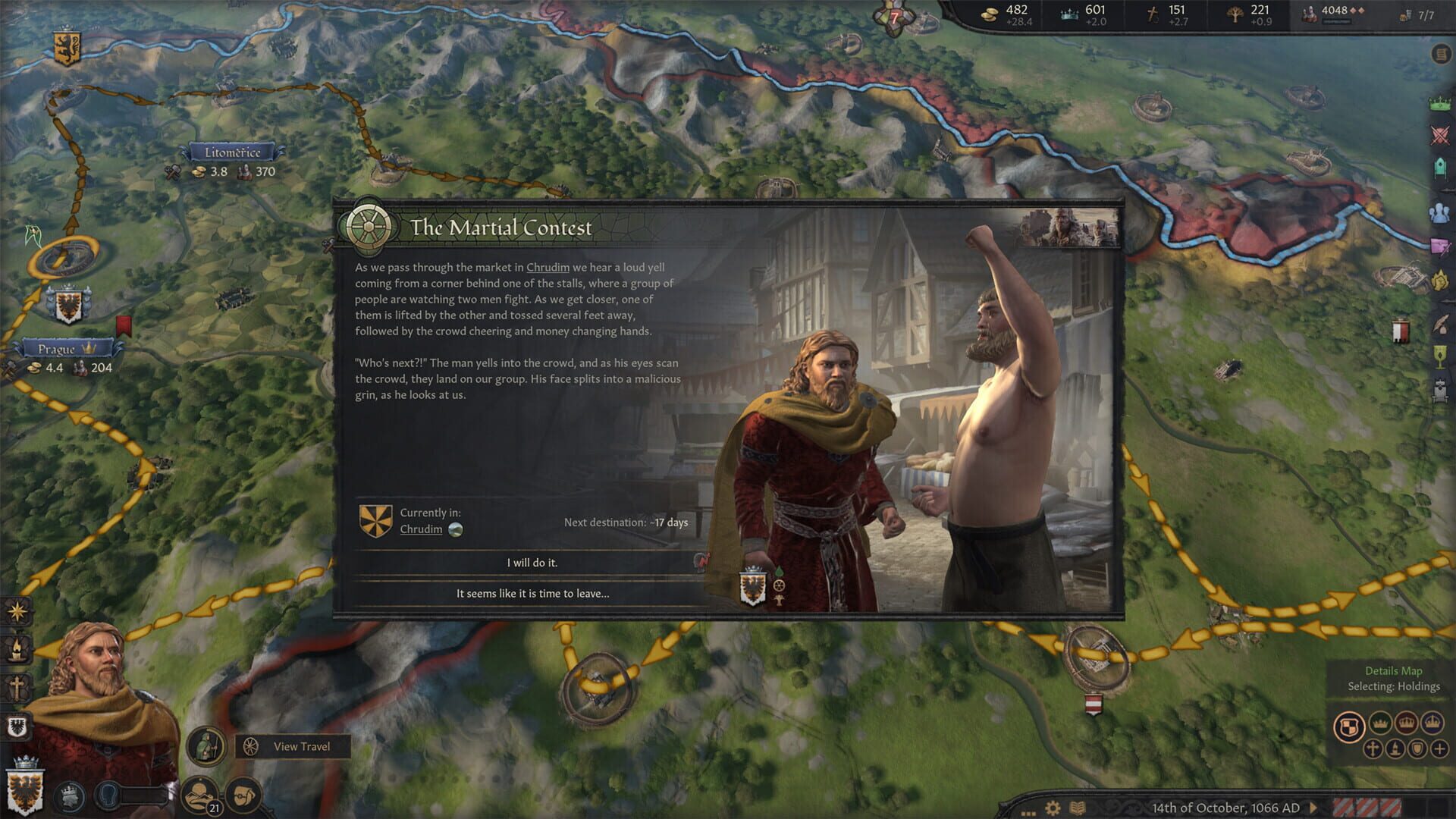 Screenshot for Crusader Kings III: Wandering Nobles