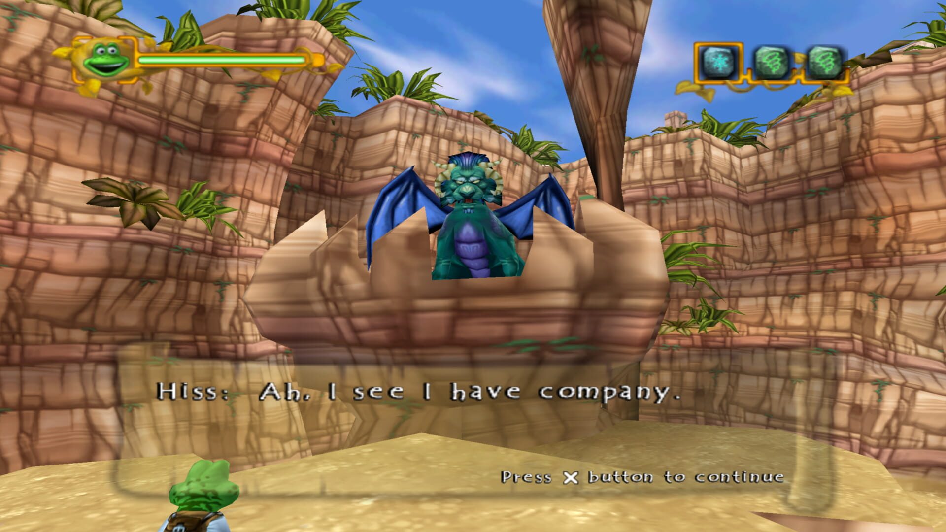 Screenshot for Frogger: The Great Quest