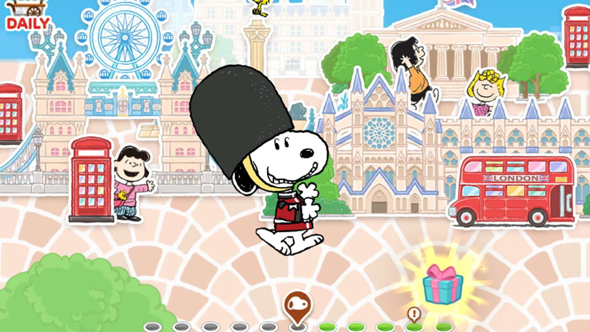 Screenshot for Snoopy Puzzle Journey