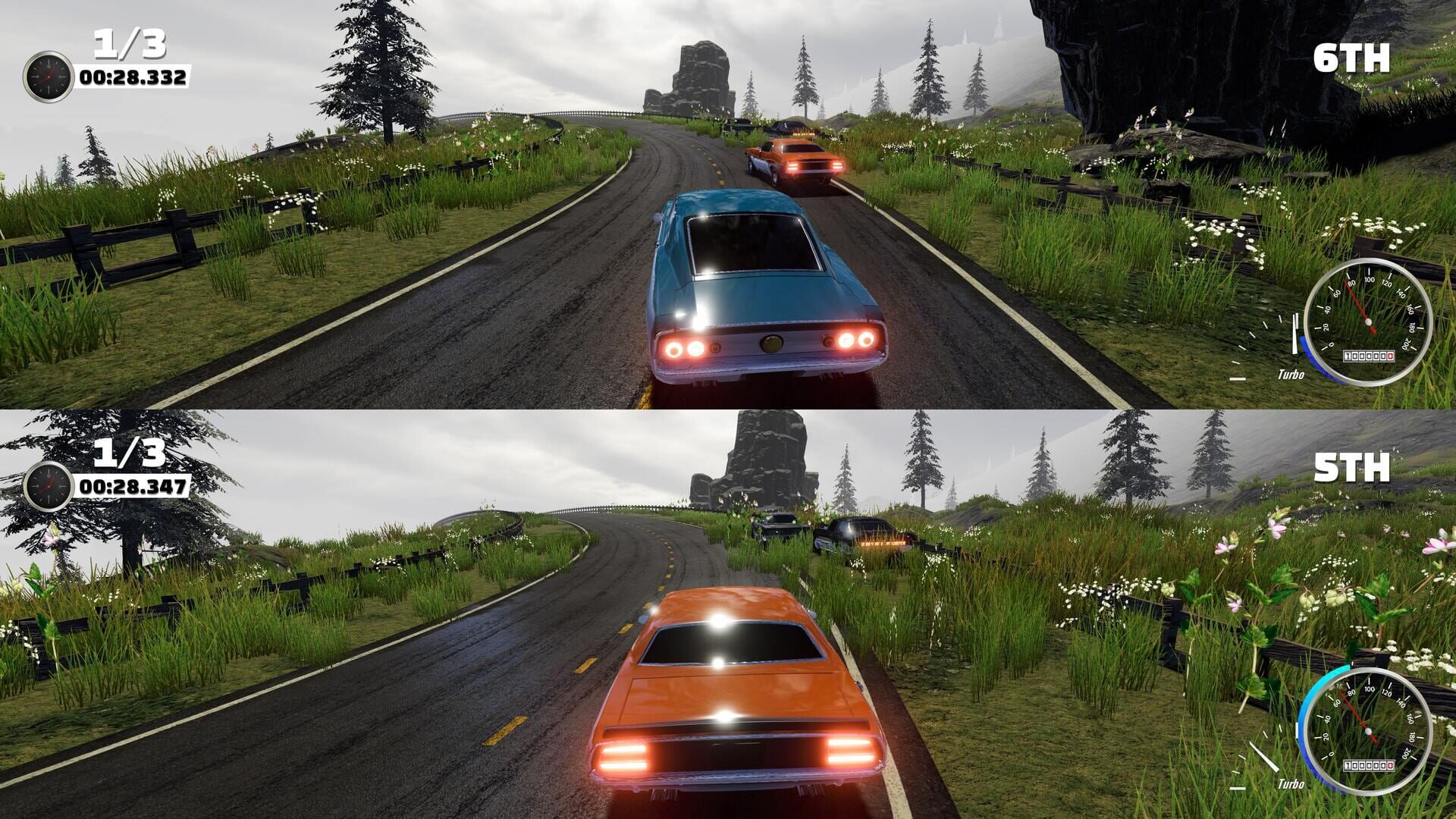 Screenshot for Retro Racers