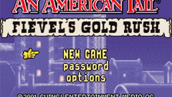 Screenshot for An American Tail: Fievel's Gold Rush