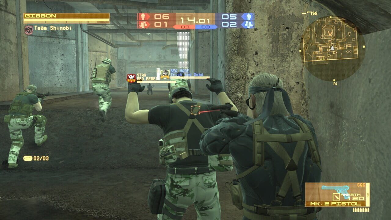 Screenshot for Metal Gear Online