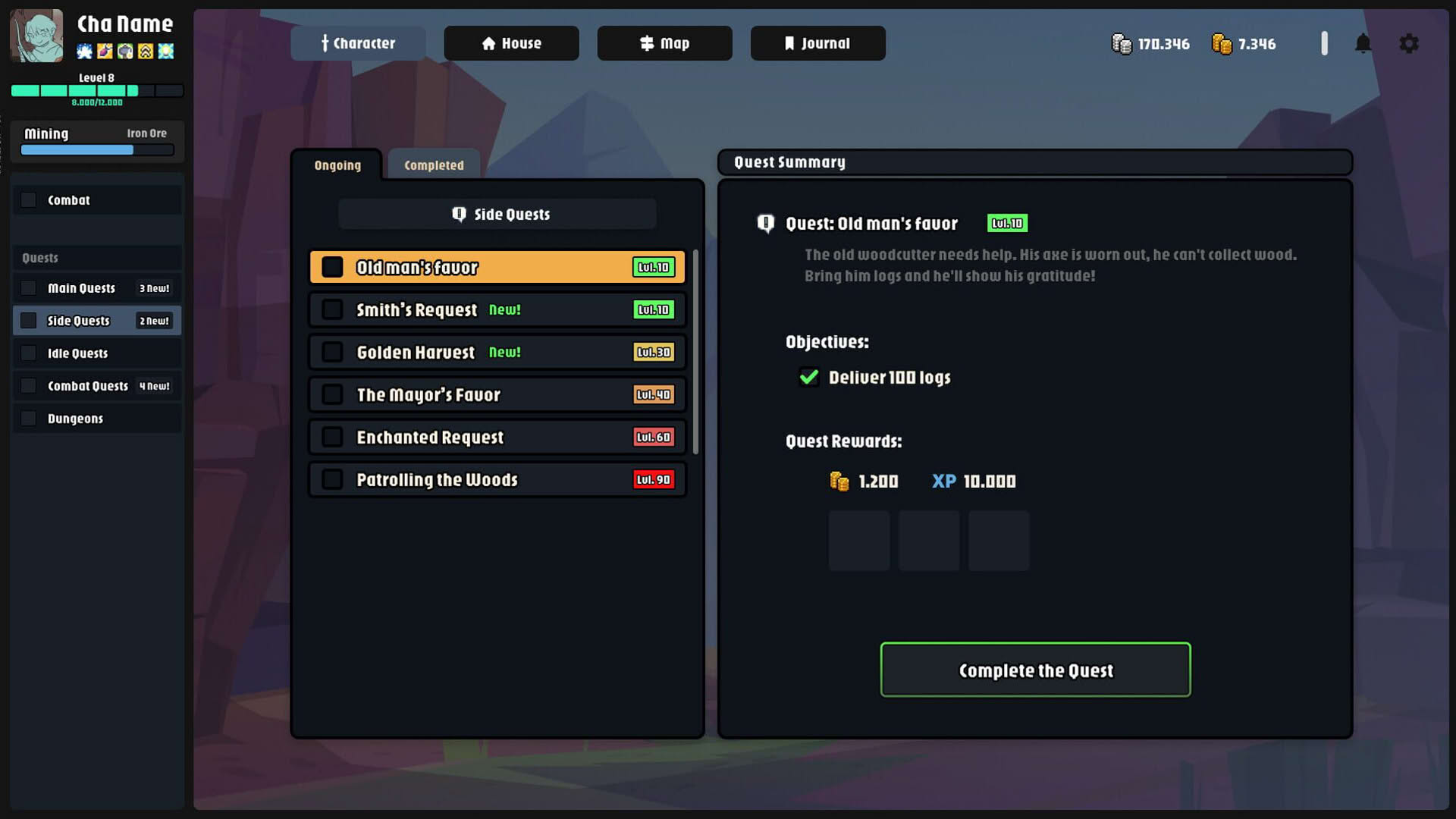 Screenshot for Between Adventures Idle