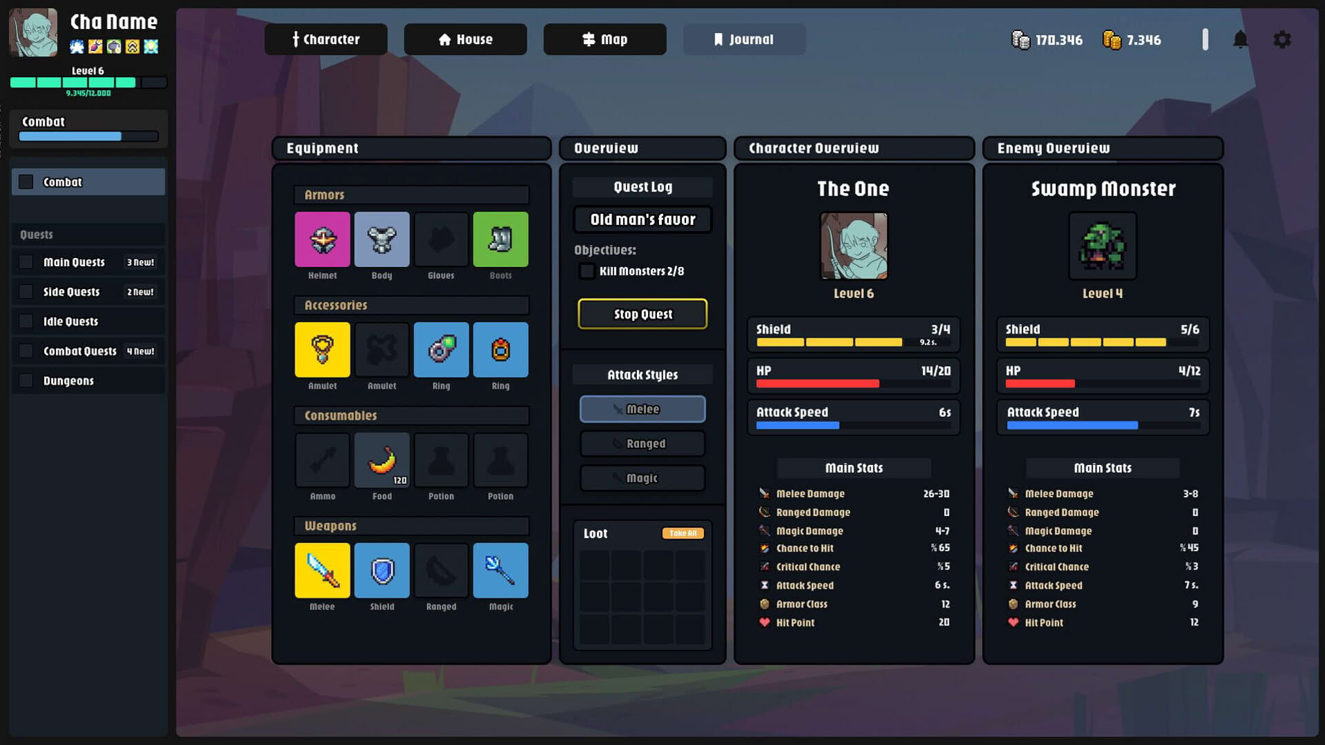 Screenshot for Between Adventures Idle