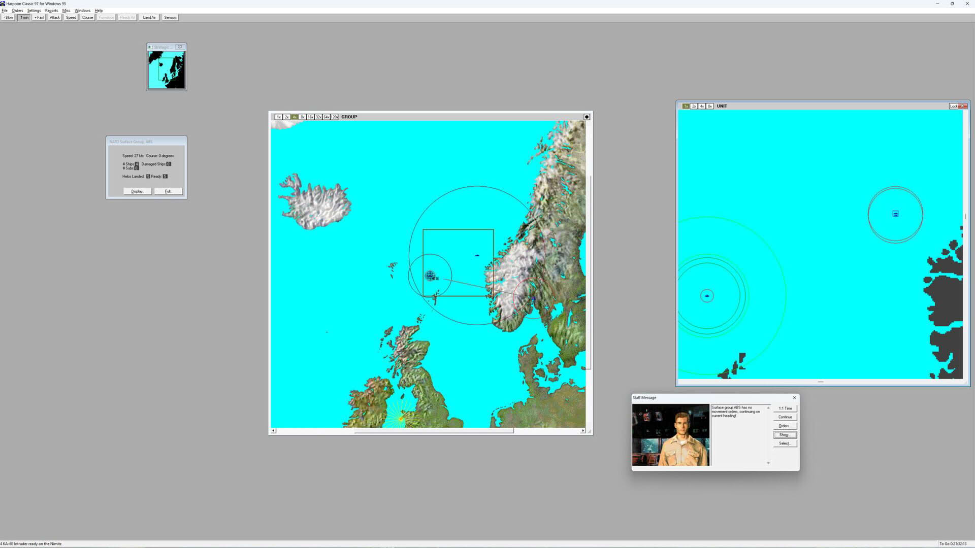 Screenshot for Harpoon Classic '97