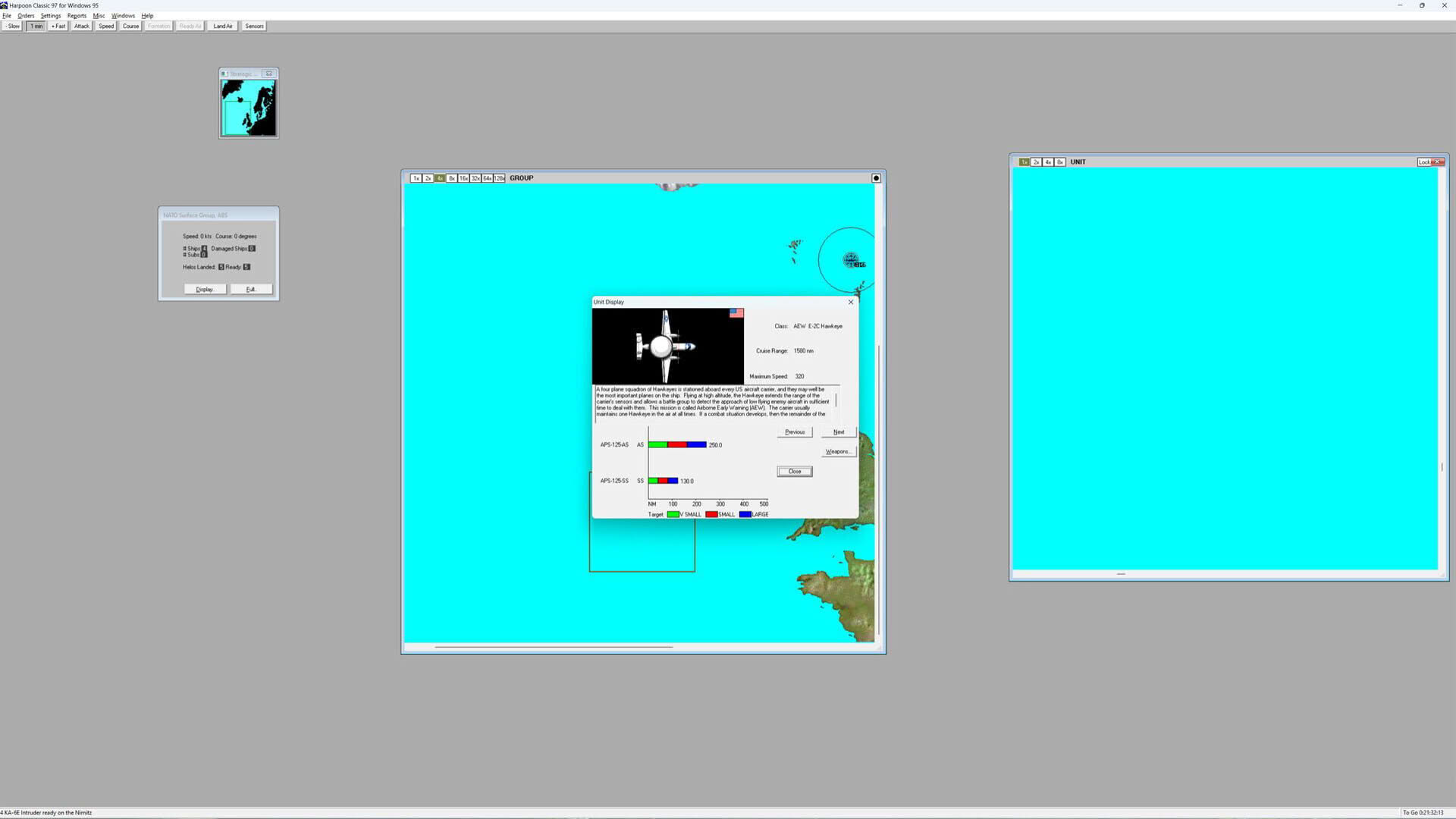 Screenshot for Harpoon Classic '97