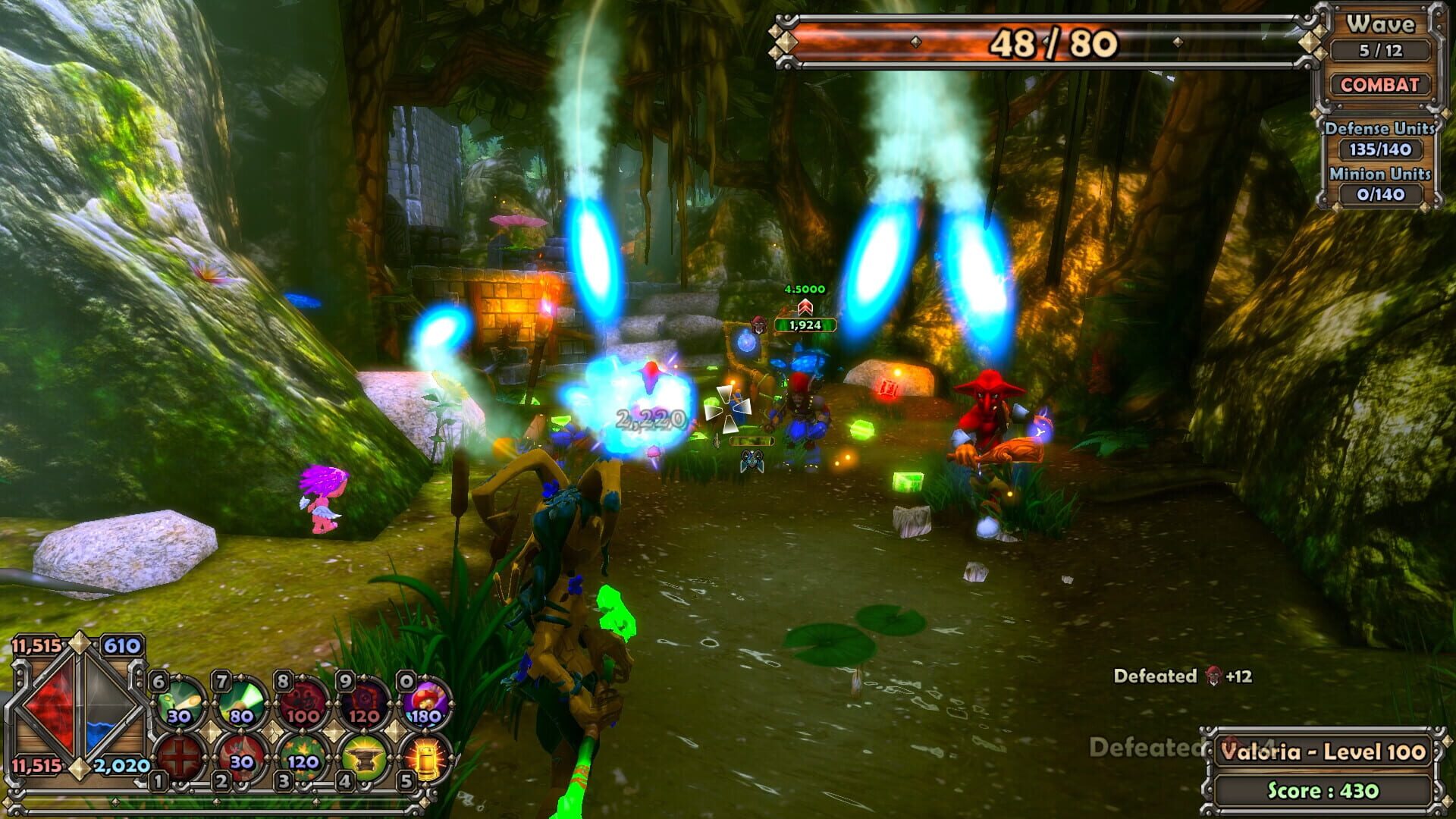 Screenshot for Dungeon Defenders: Warden Hero DLC