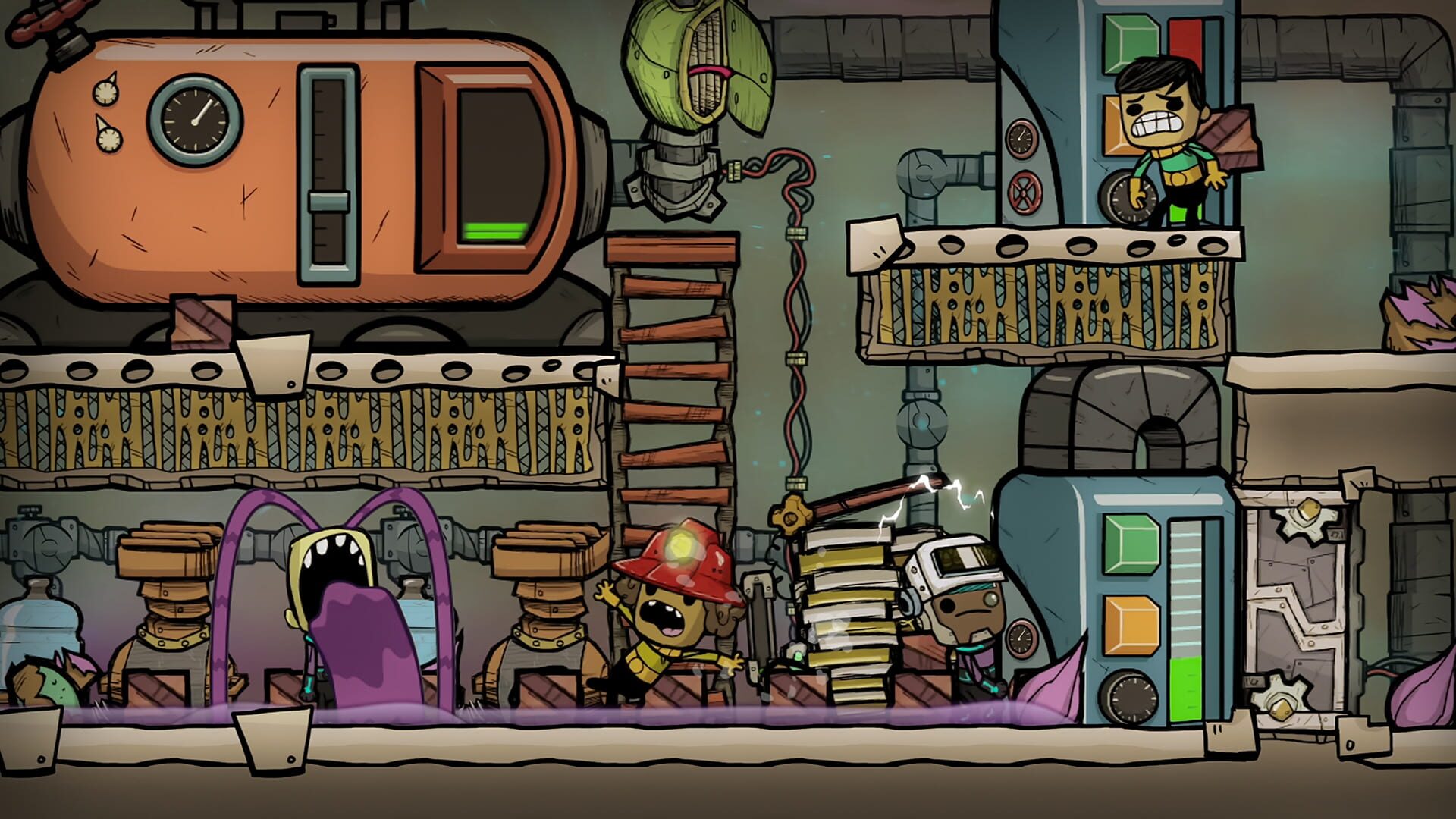 Screenshot for Oxygen Not Included: The Bionic Booster Pack