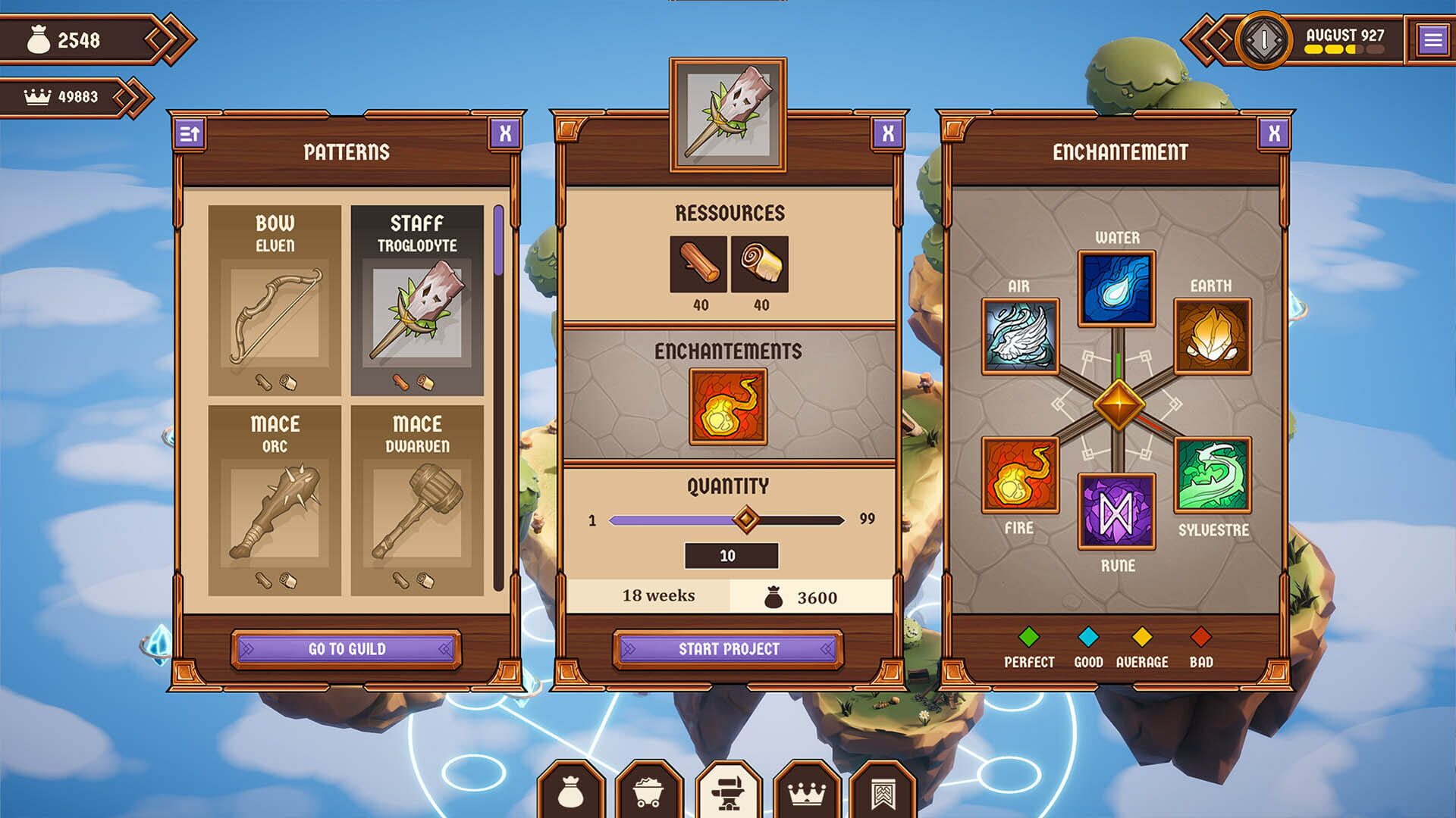 Screenshot for Magic Forge Tycoon