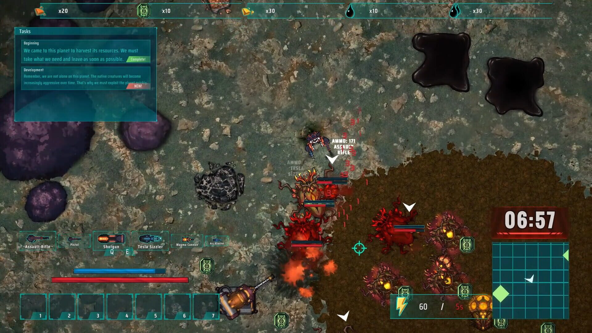 Screenshot for Planet Extincter