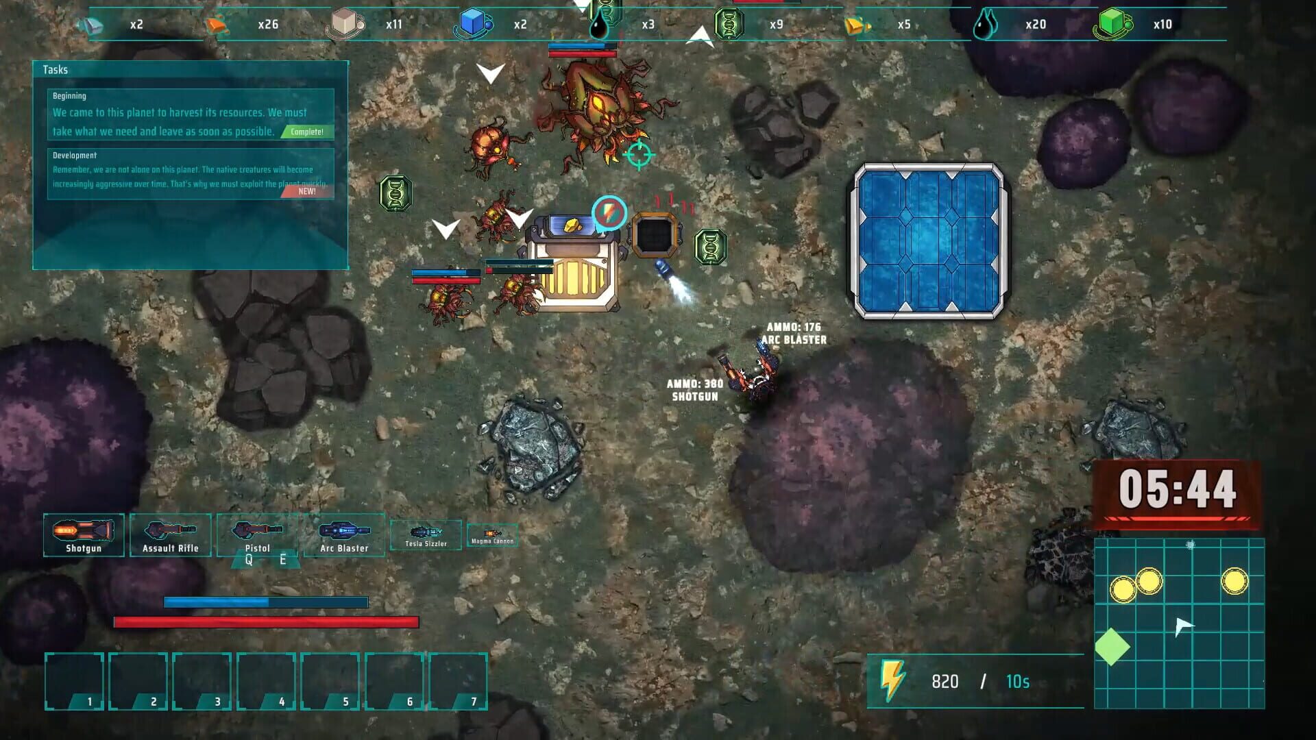 Screenshot for Planet Extincter