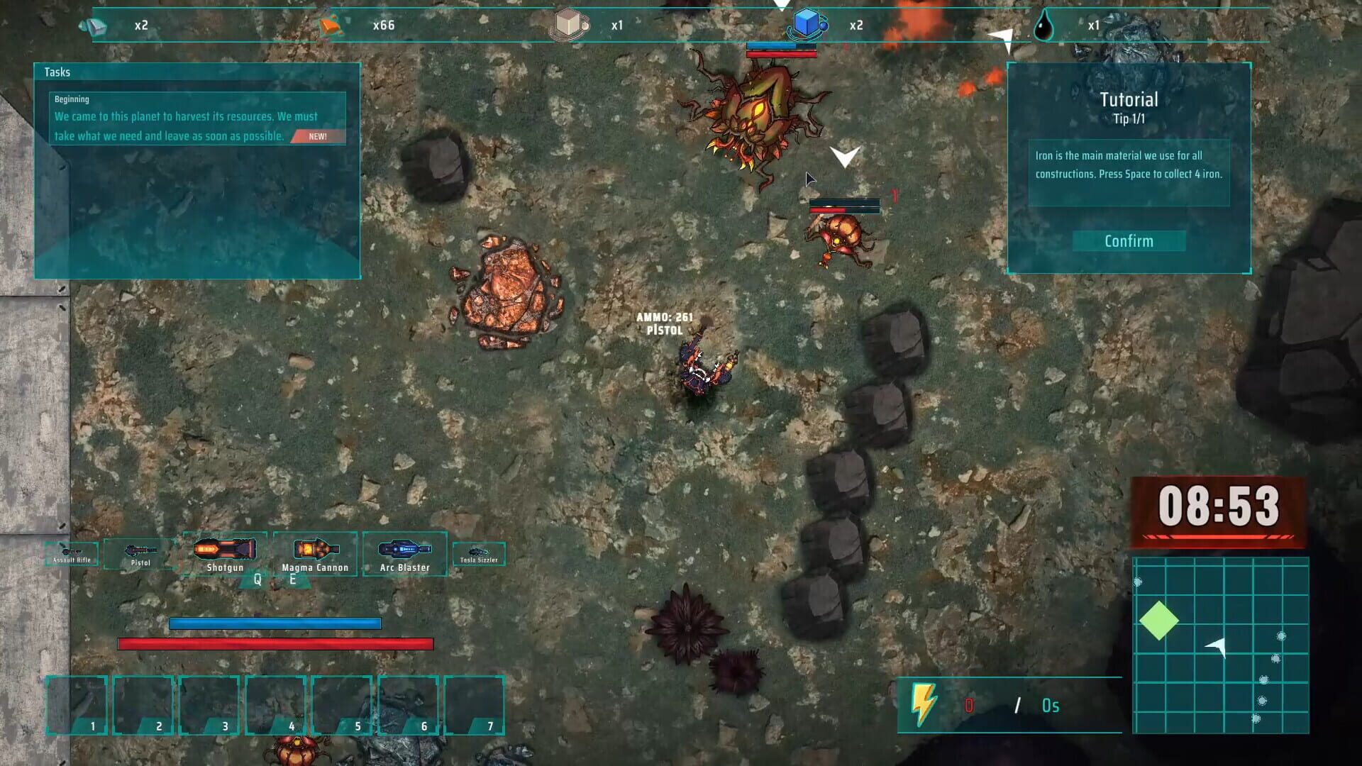 Screenshot for Planet Extincter