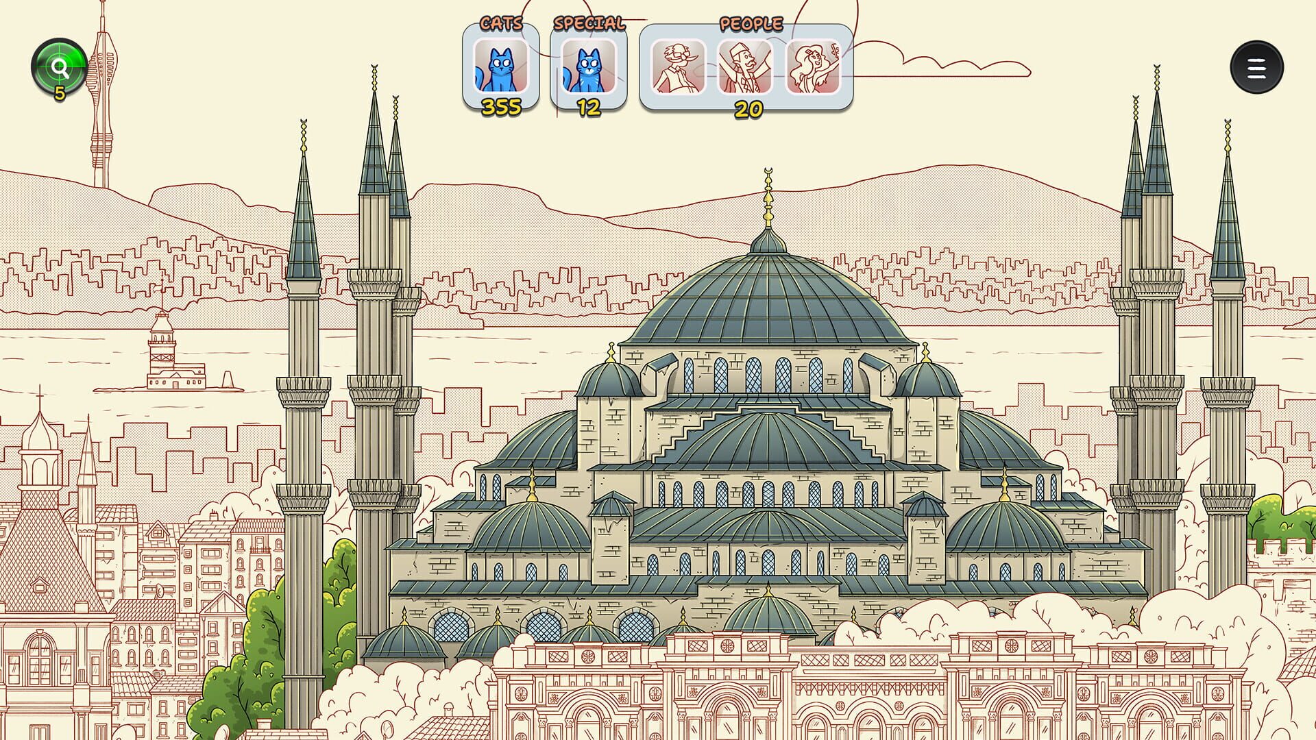 Screenshot for Hidden Cats in Istanbul